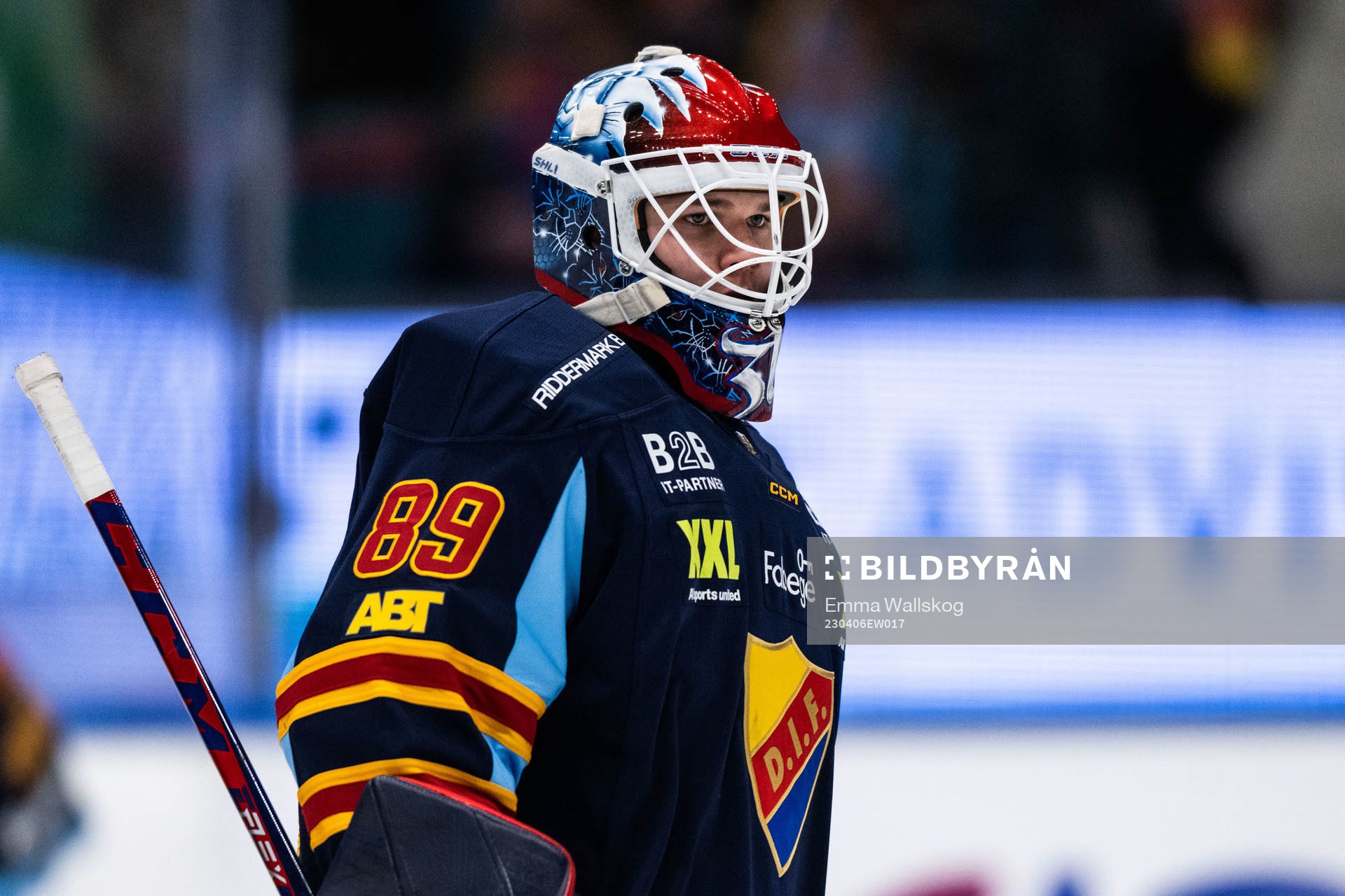 Djurgårdens målvakt Teodor Munther