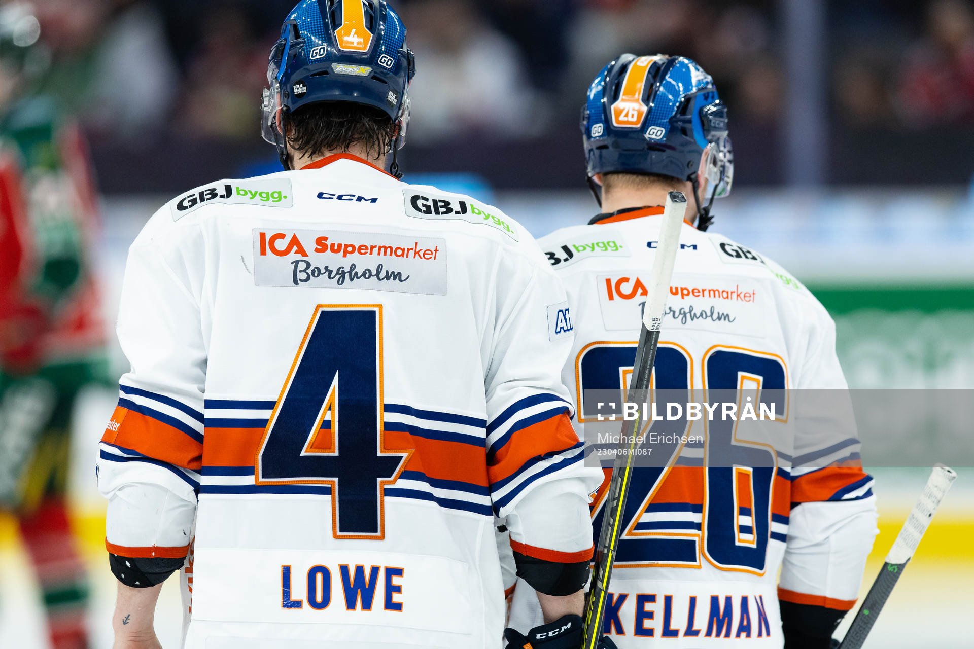 Växjös Keegan Lowe och Joel Kellman