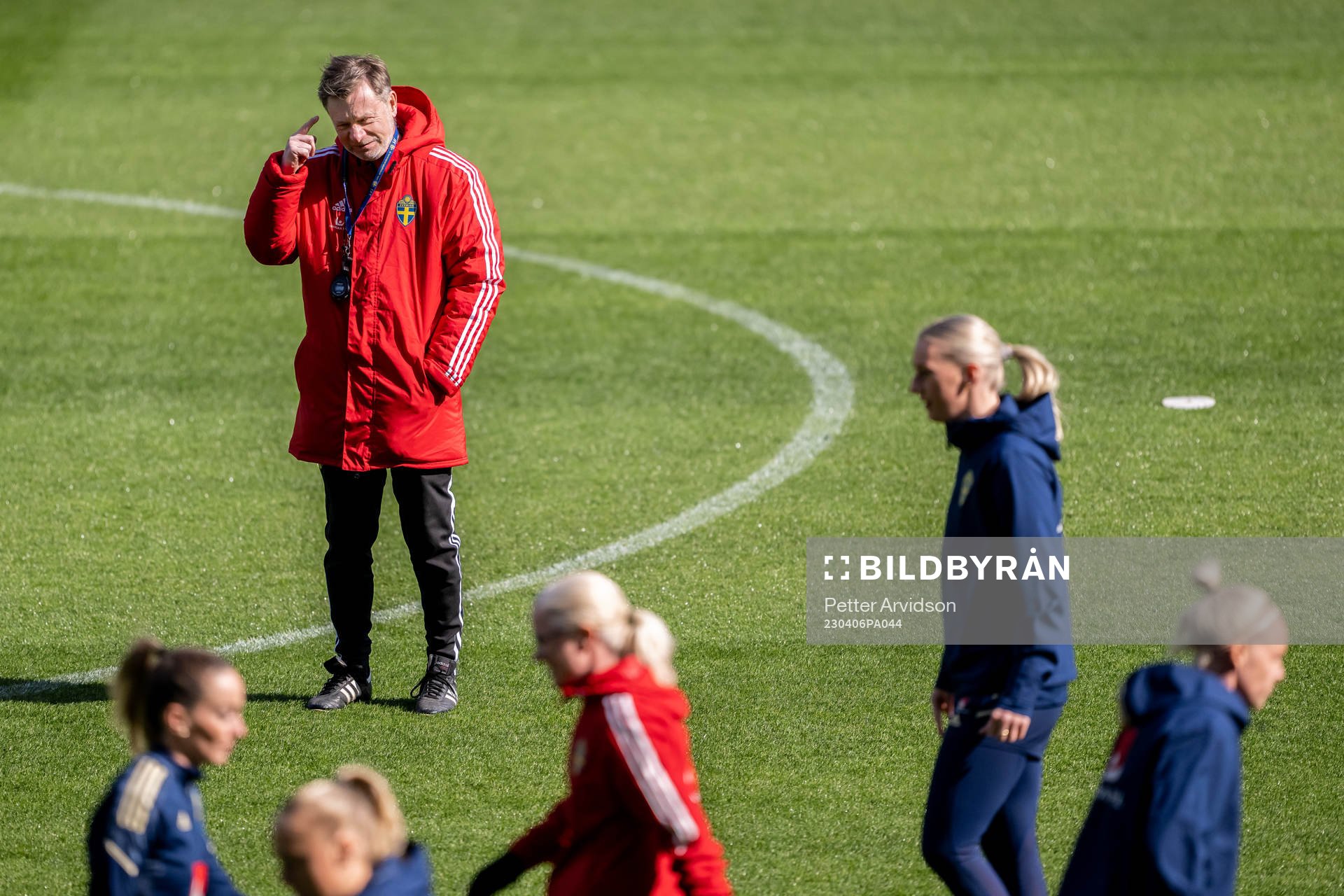 Head coach Peter Gerhardsson