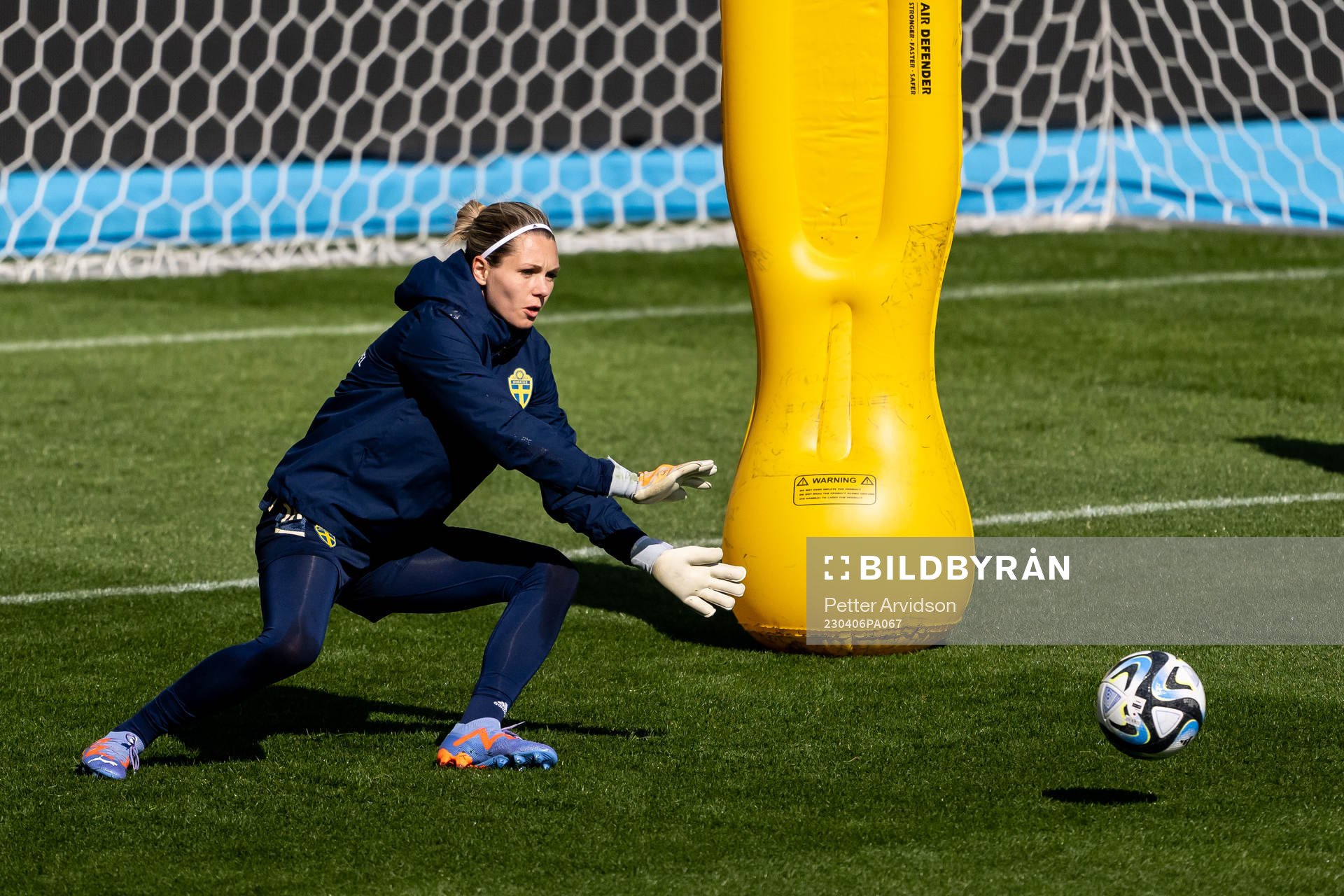 Goalkeeper Jennifer Falk