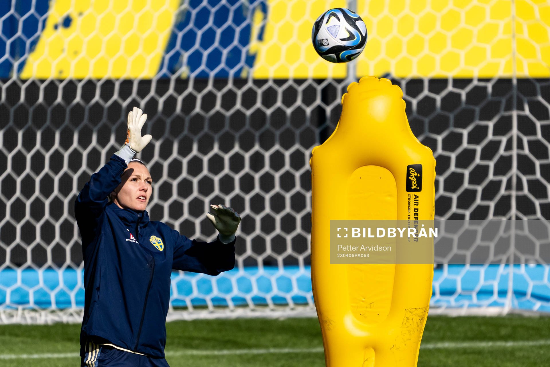 Goalkeeper Jennifer Falk