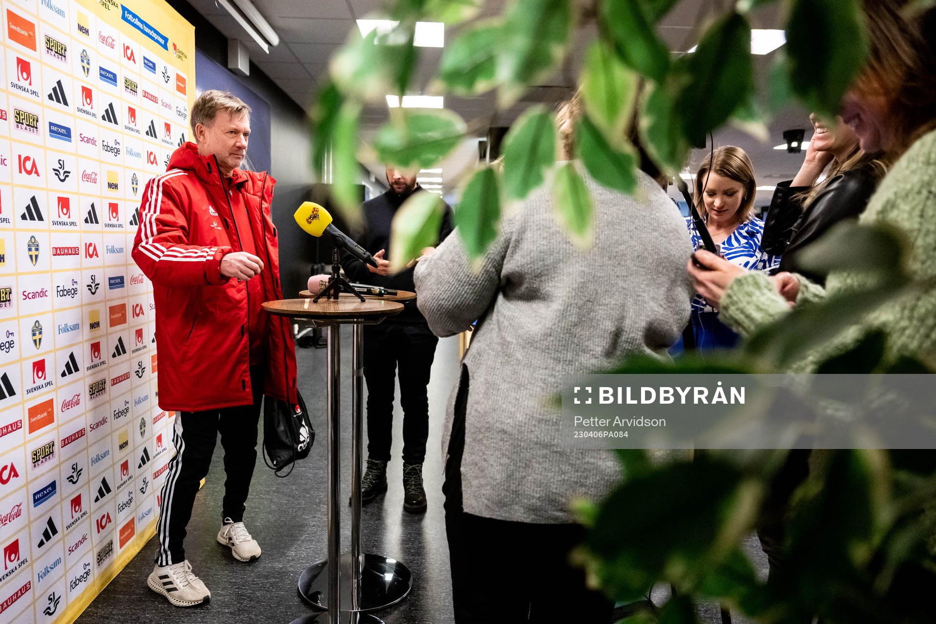 Head coach Peter Gerhardsson