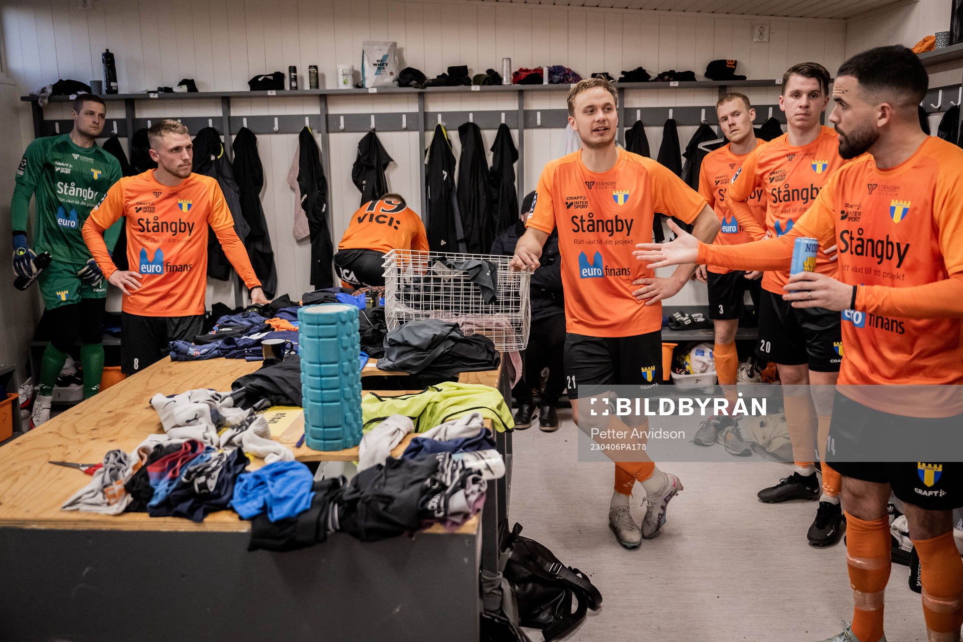 Torns IFs målvakt Oliver Lindstedt, Hampus Ferhm, Ossian