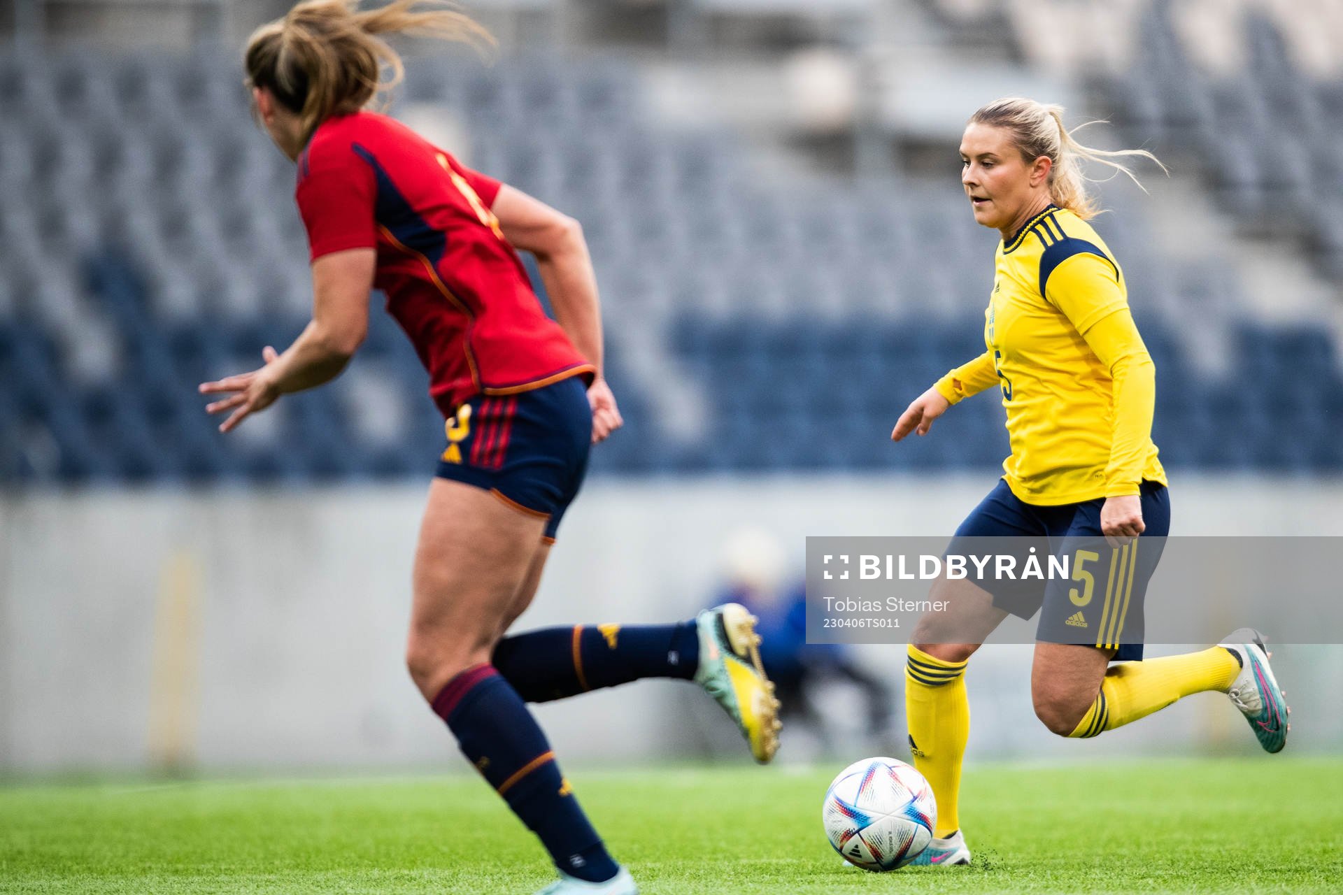 Amanda Nildén of Sweden