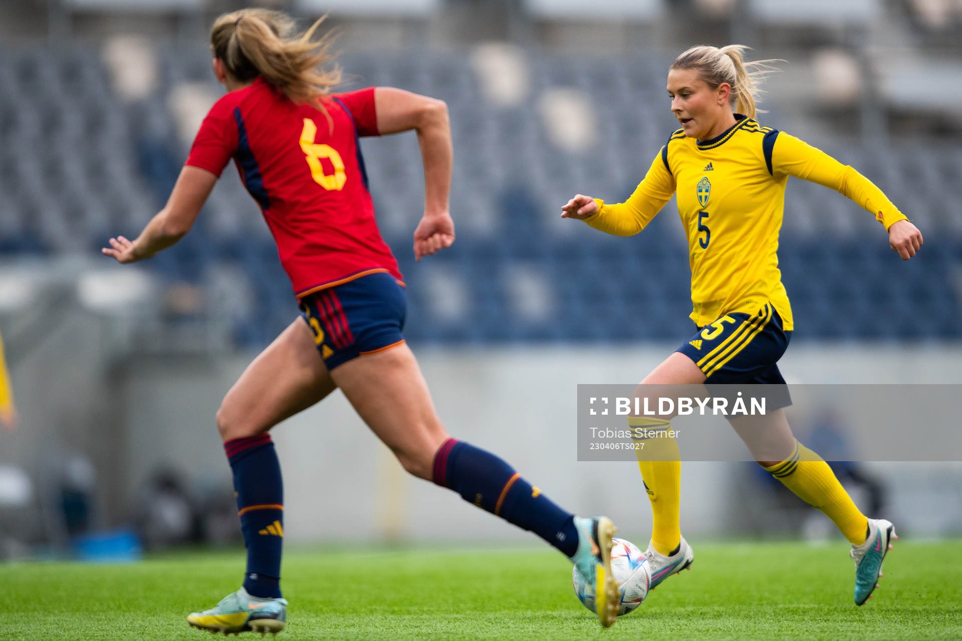 Amanda Nildén of Sweden