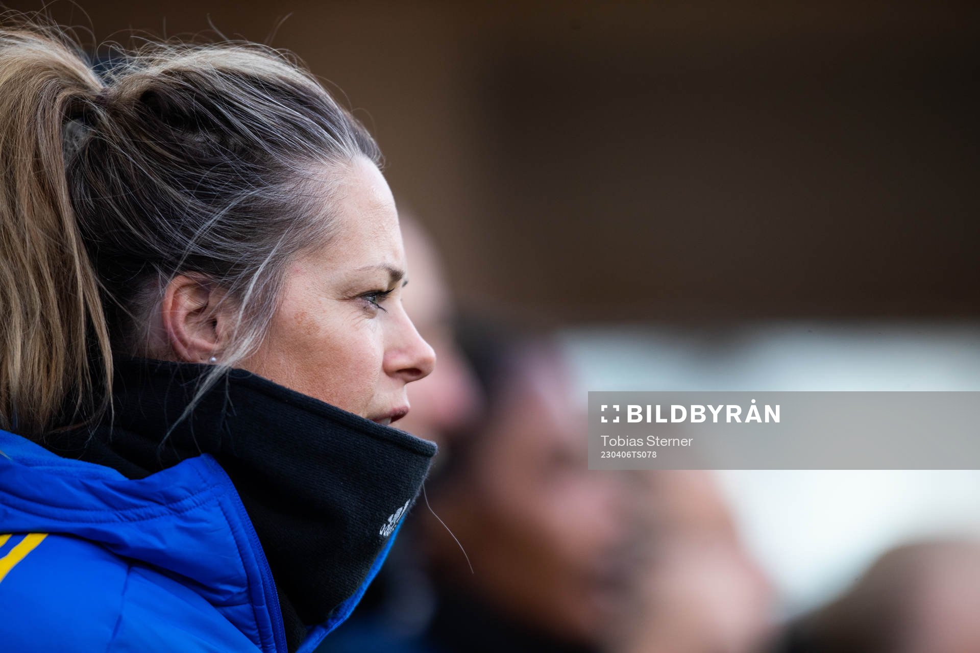 Assistant coach Johanna Almgren of Sweden