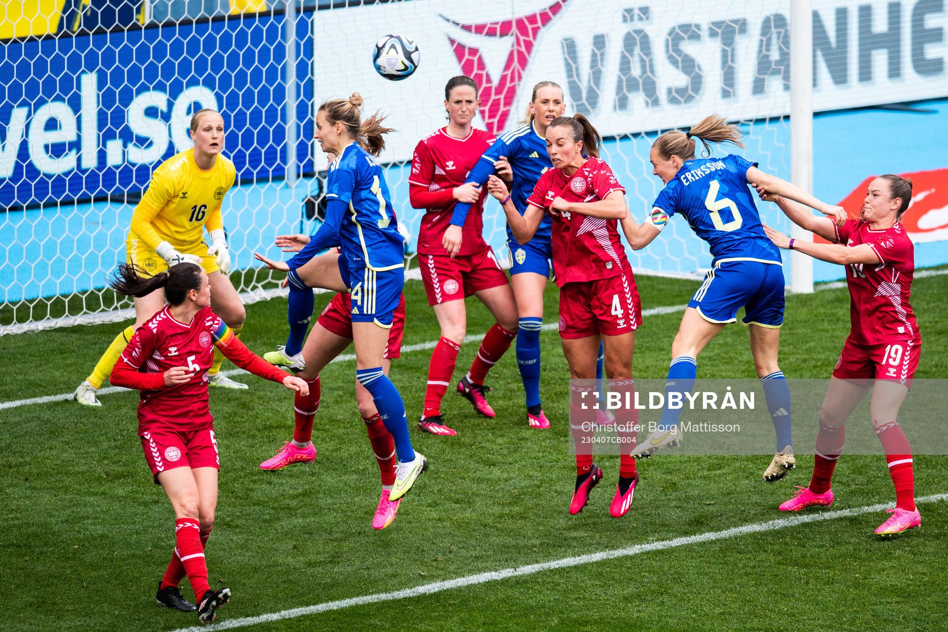 Magdalena Eriksson of Sweden