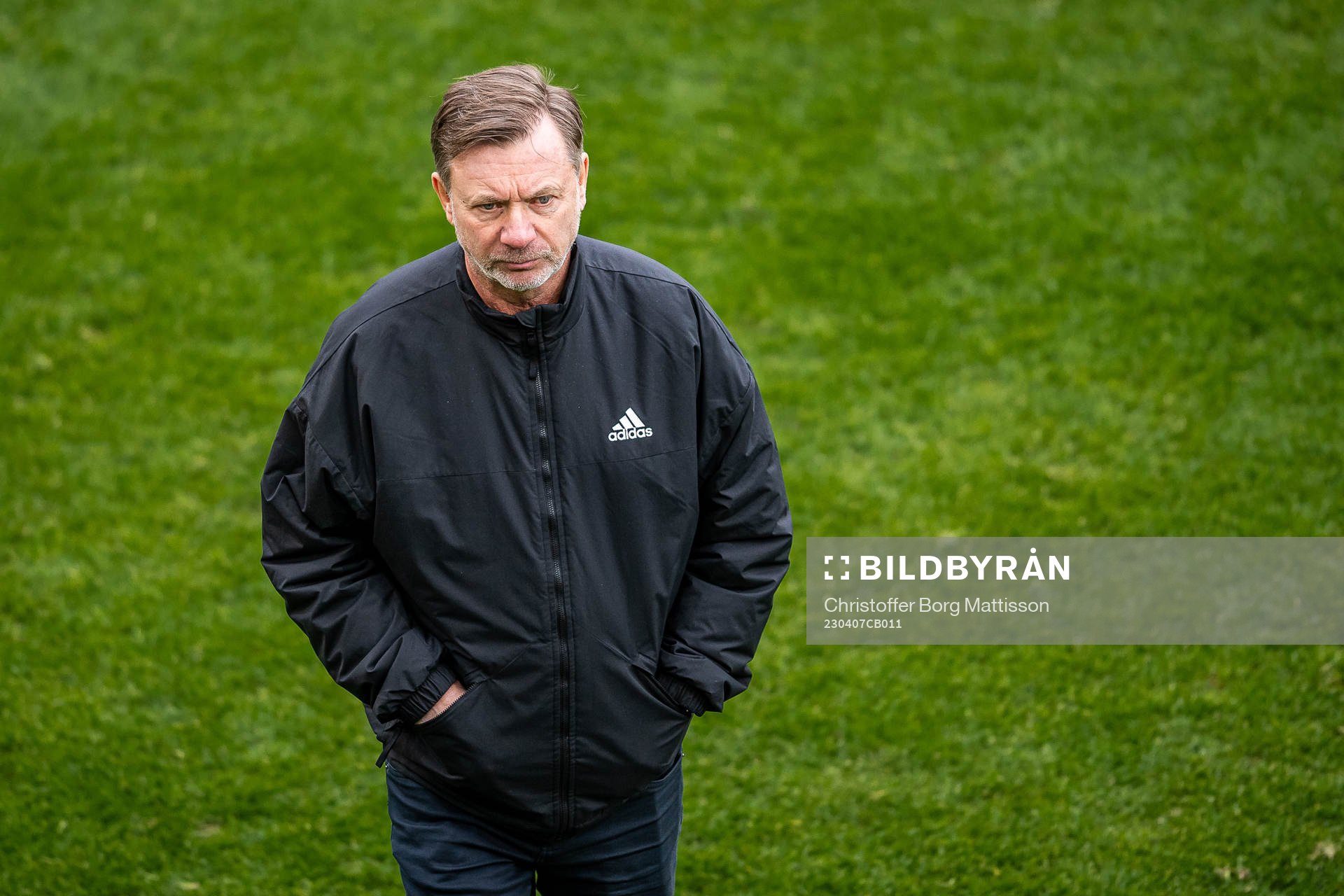 Head coach Peter Gerhardsson of Sweden looks dejected