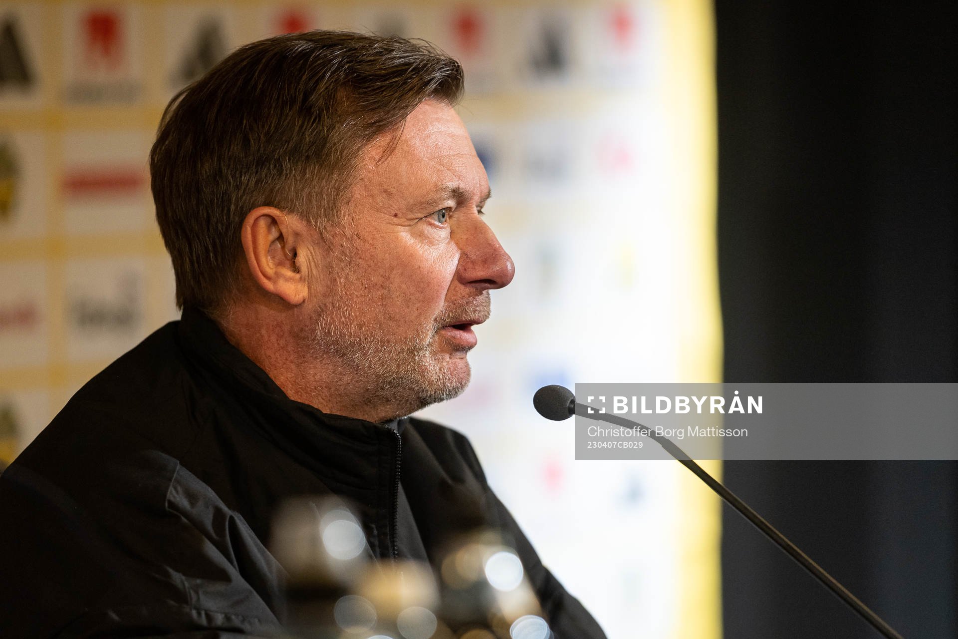 Head coach Peter Gerhardsson of Sweden