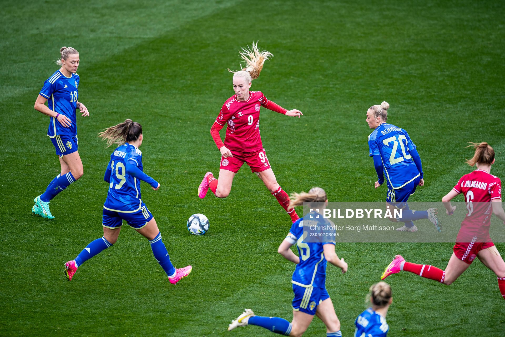 Amalie Vangsgaard of Denmark