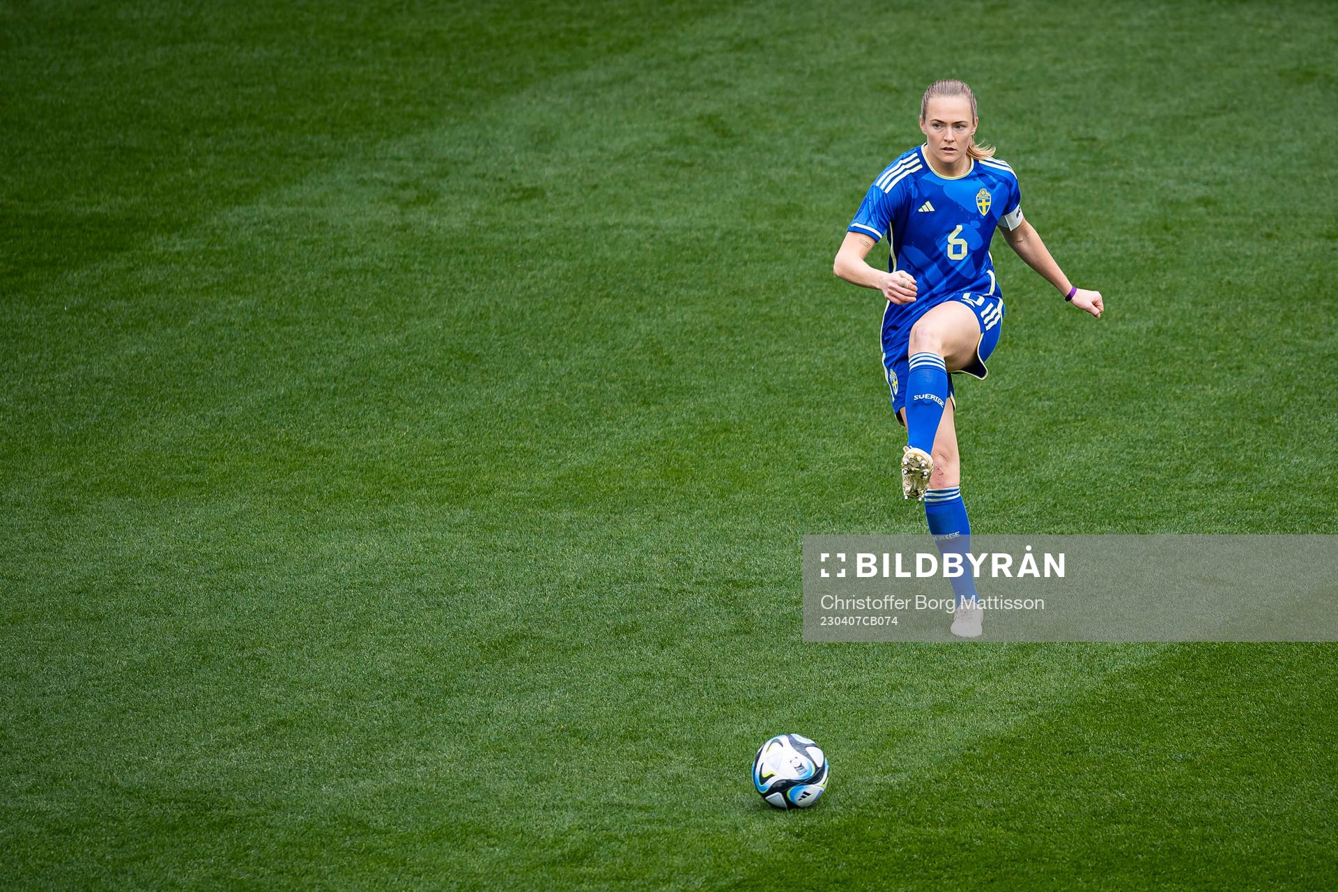 Magdalena Eriksson of Sweden