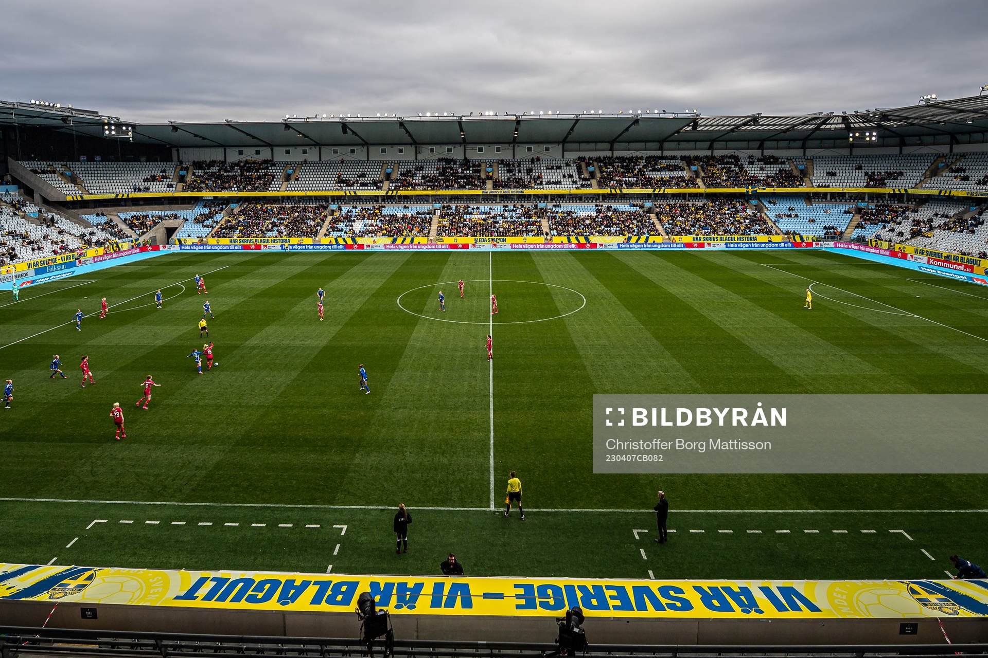 Interior view over Eleda Stadion