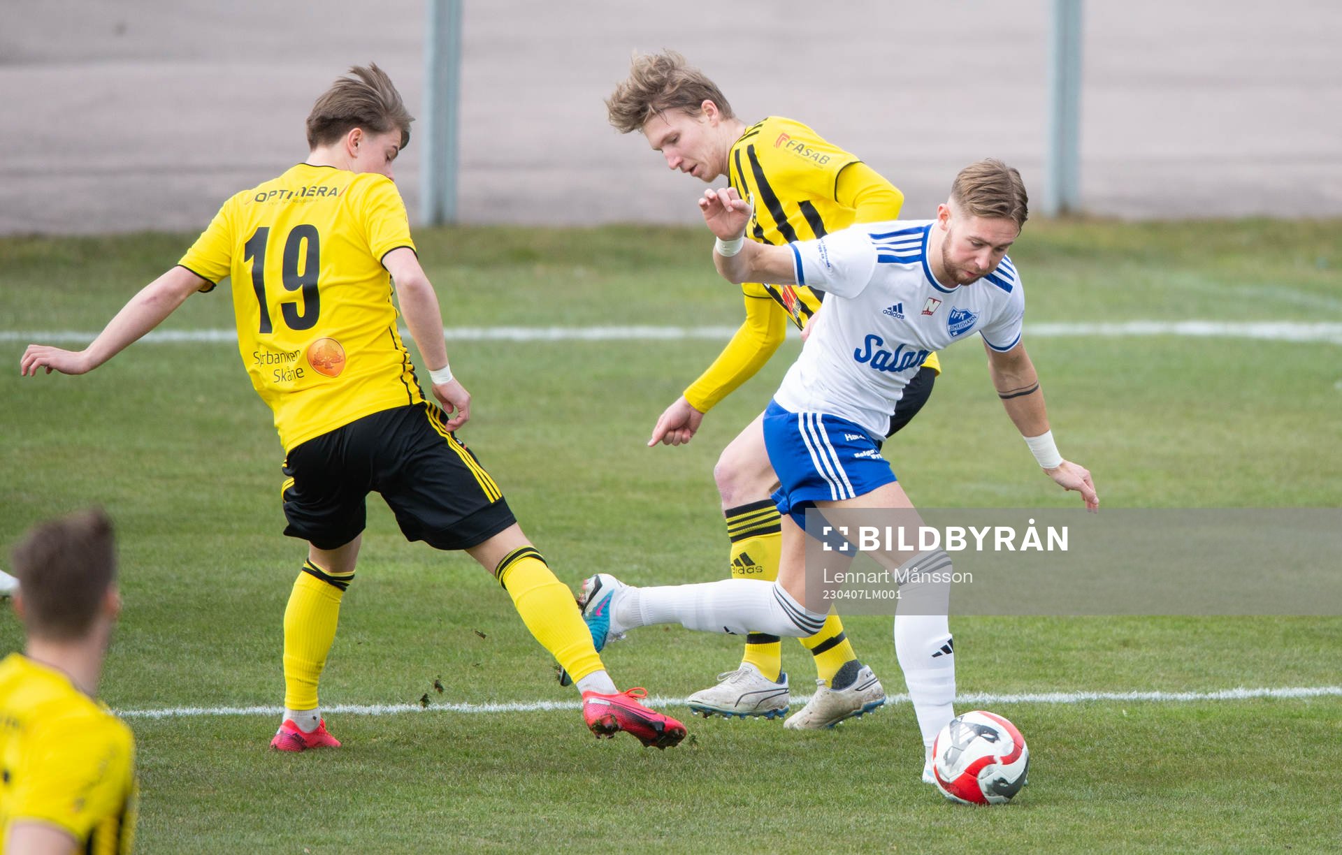 IFK Hässleholms Jussi Tikkanen och Hugo Arvidsson i