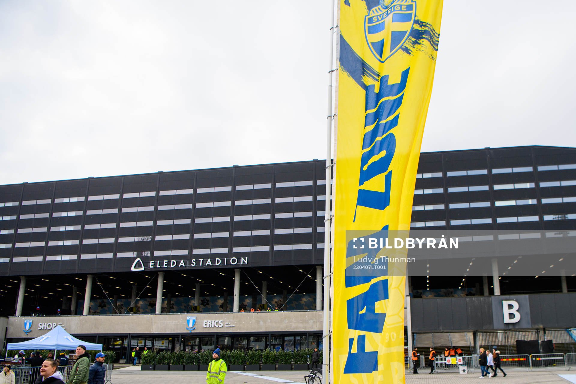 Exterior view of Eleda Stadion