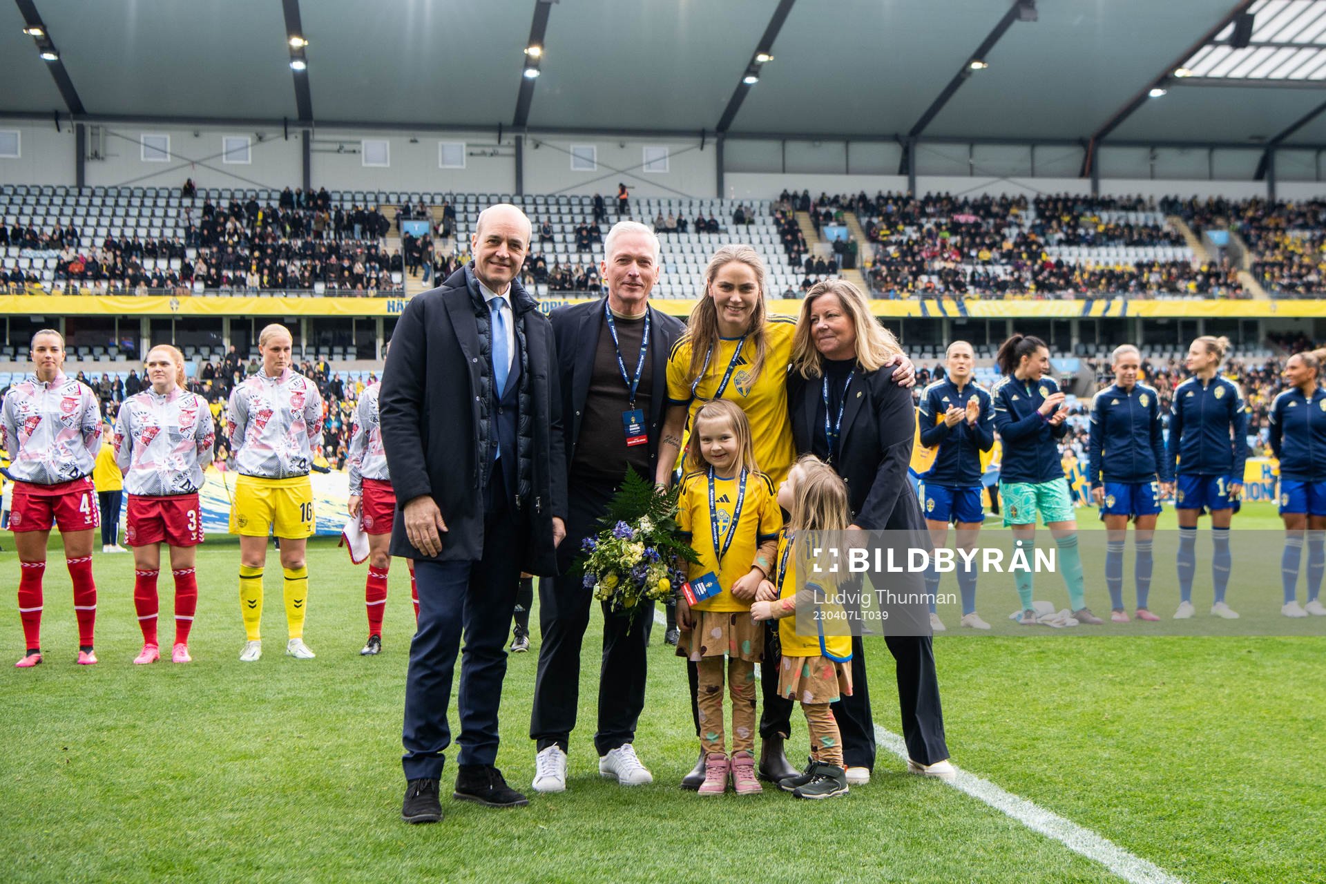 Fredrik Reinfeldt, president of the Swedish Football