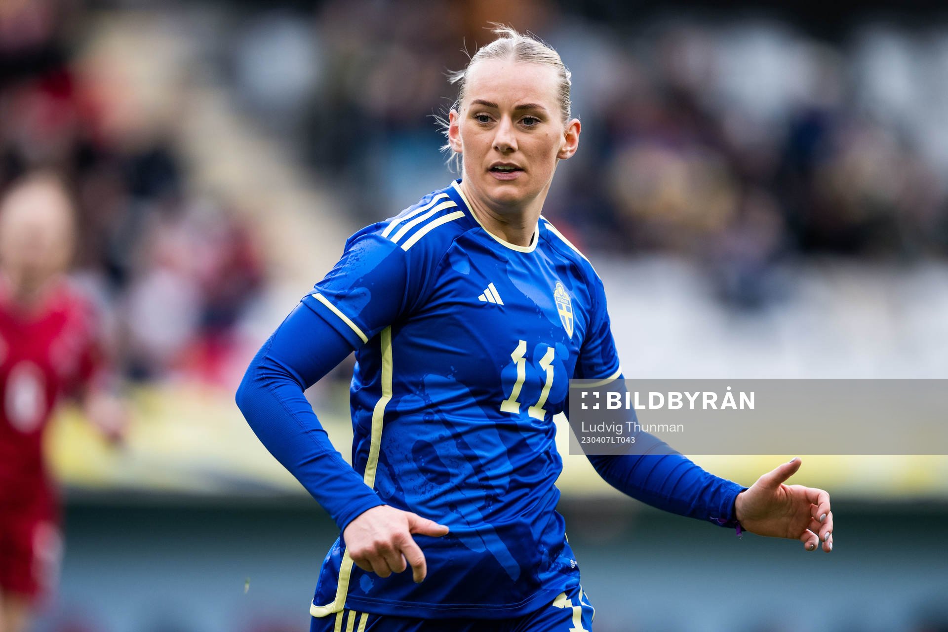Stina Blackstenius of Sweden