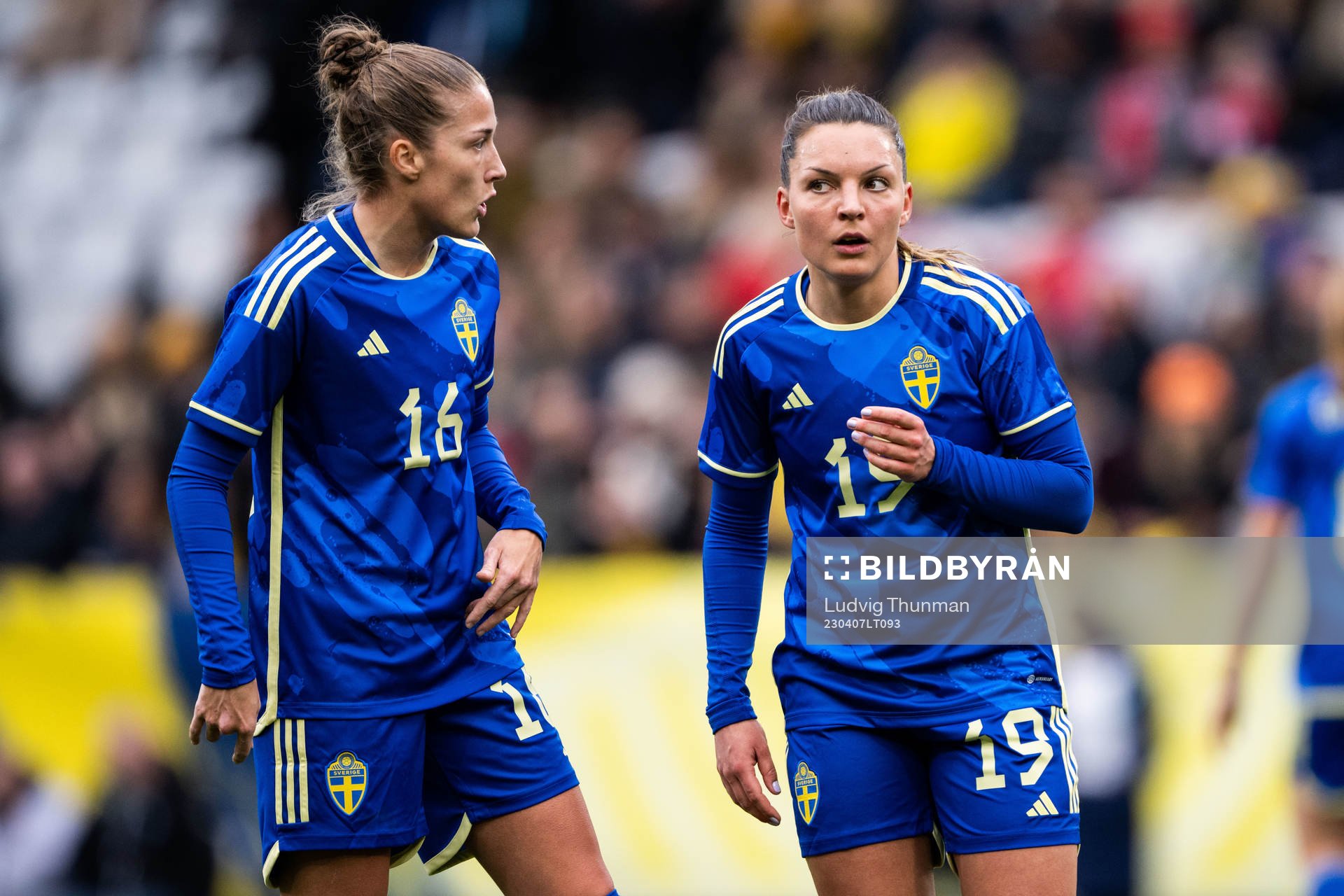 Filippa Angeldahl and Johanna Rytting Kaneryd of Sweden