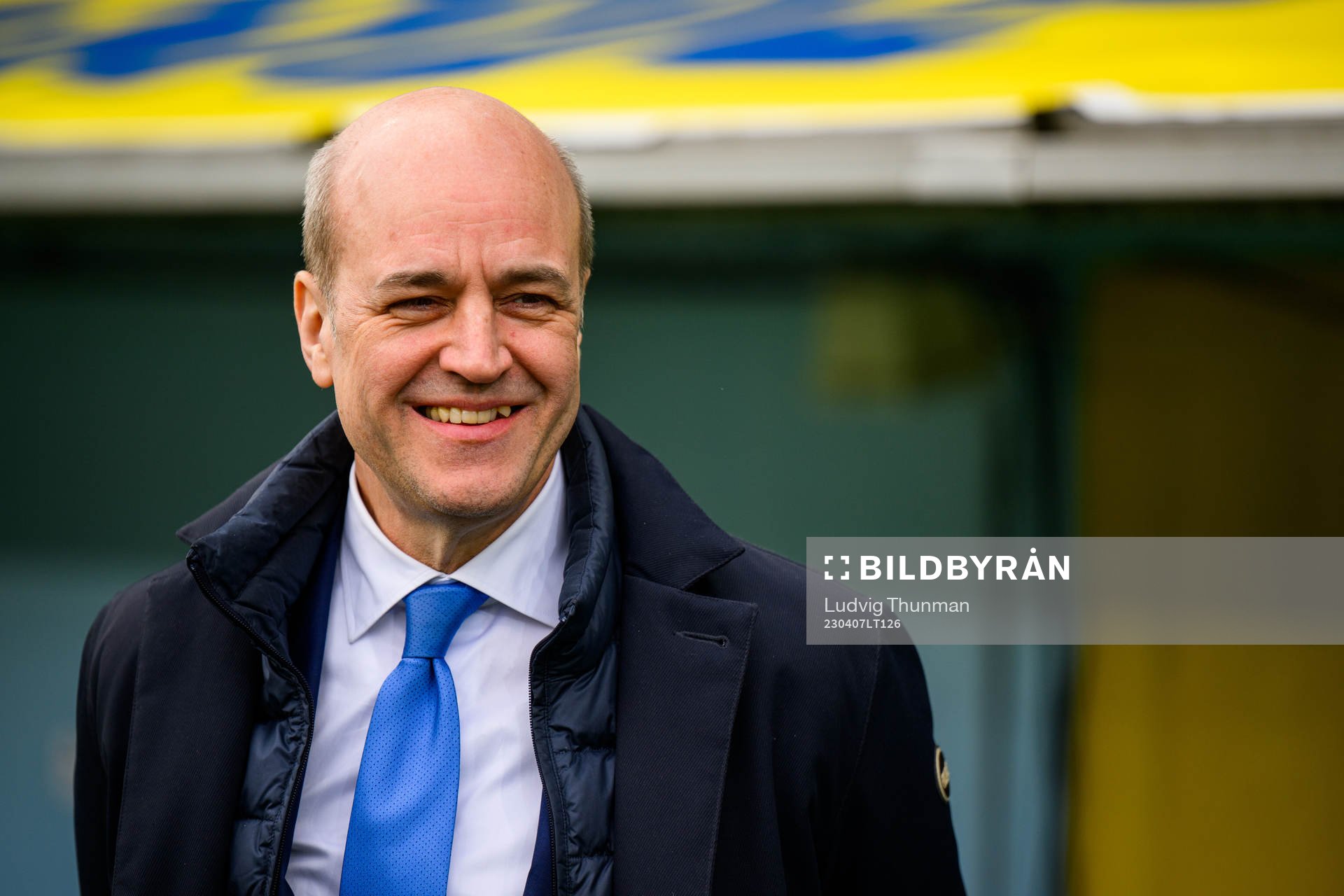 Fredrik Reinfeldt, president of the Swedish Football