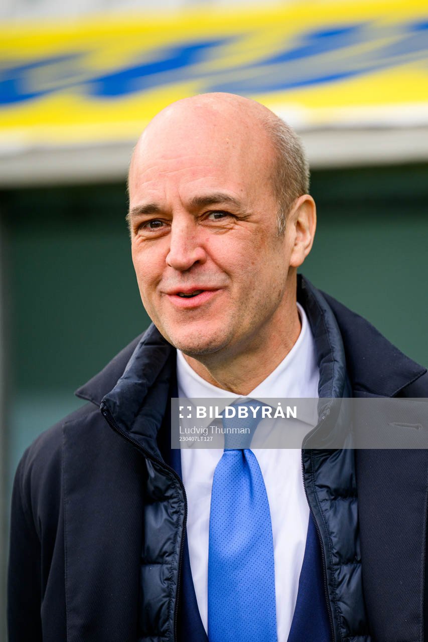 Fredrik Reinfeldt, president of the Swedish Football