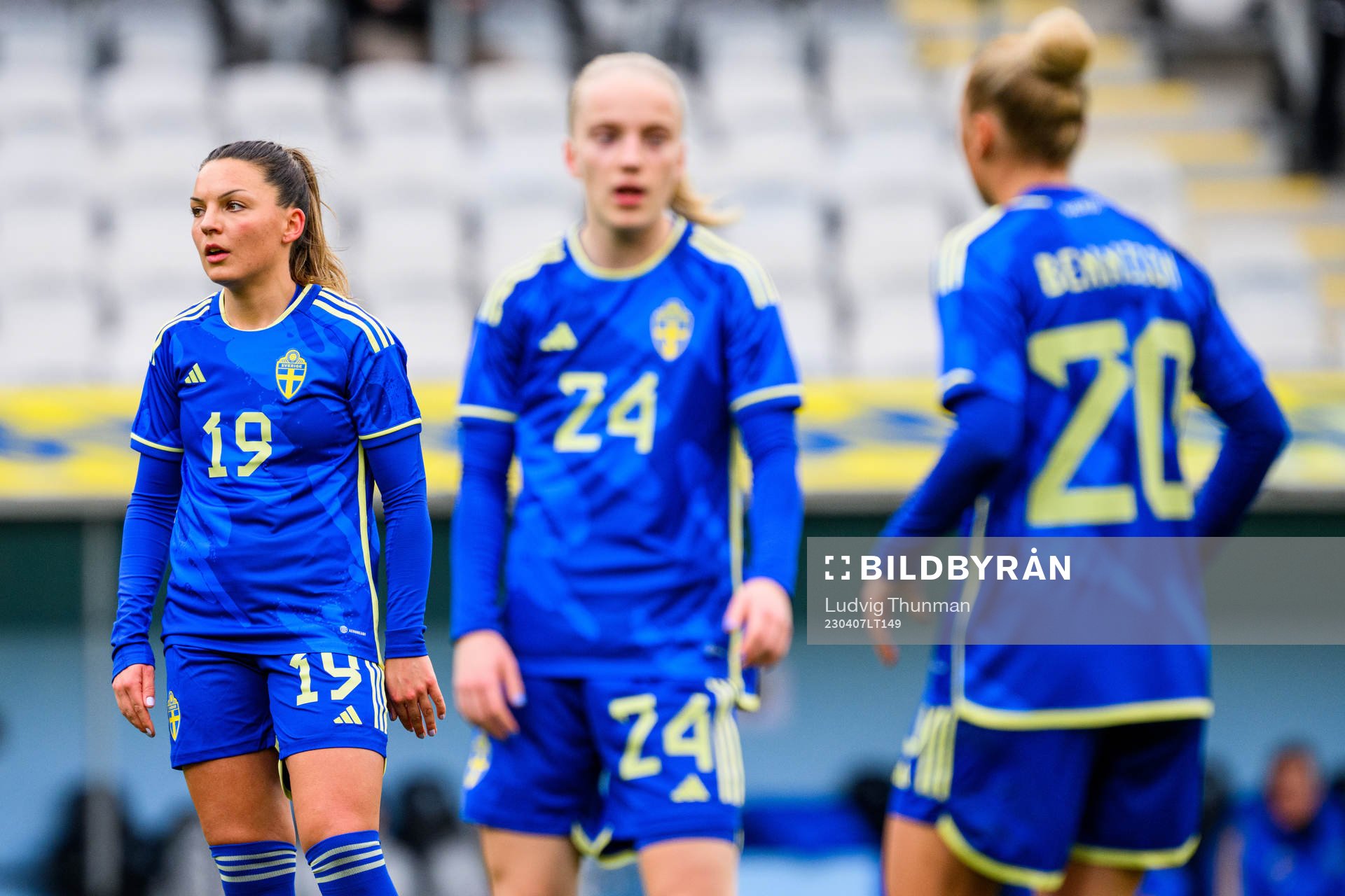 Johanna Rytting Kaneryd, Hanna Bennison and Anna Sandberg