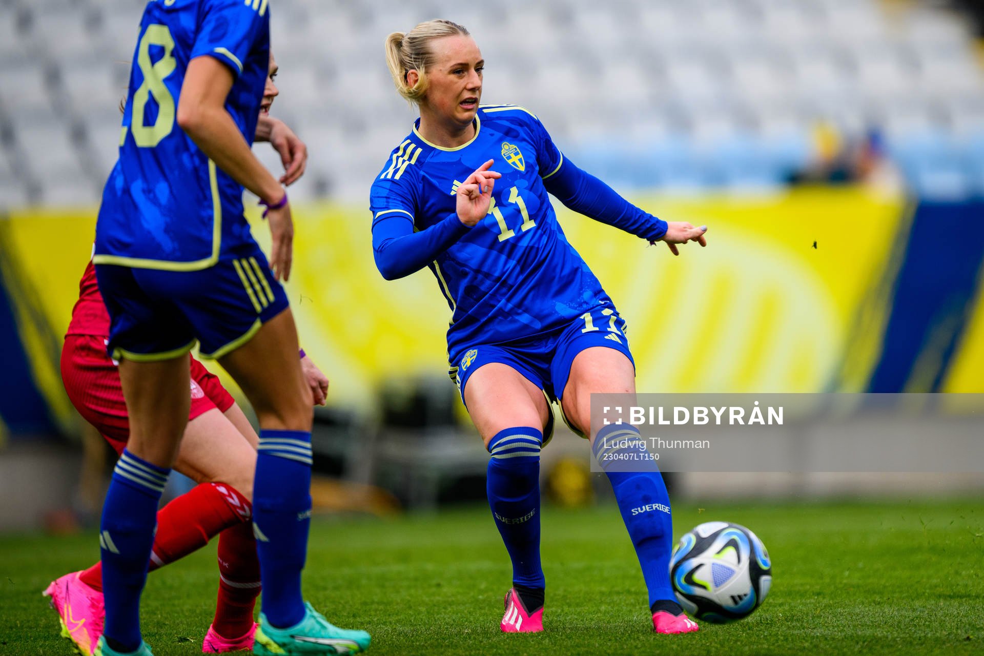 Stina Blackstenius of Sweden