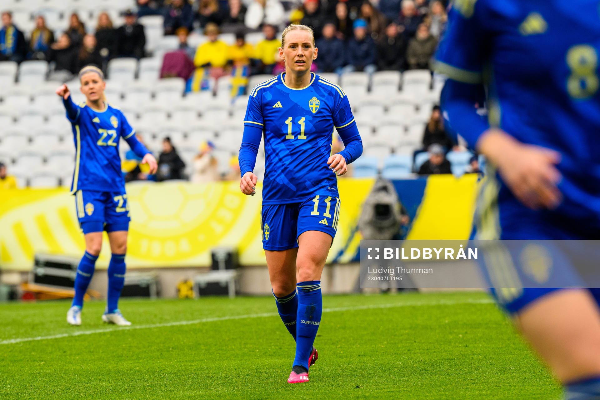 Stina Blackstenius of Sweden