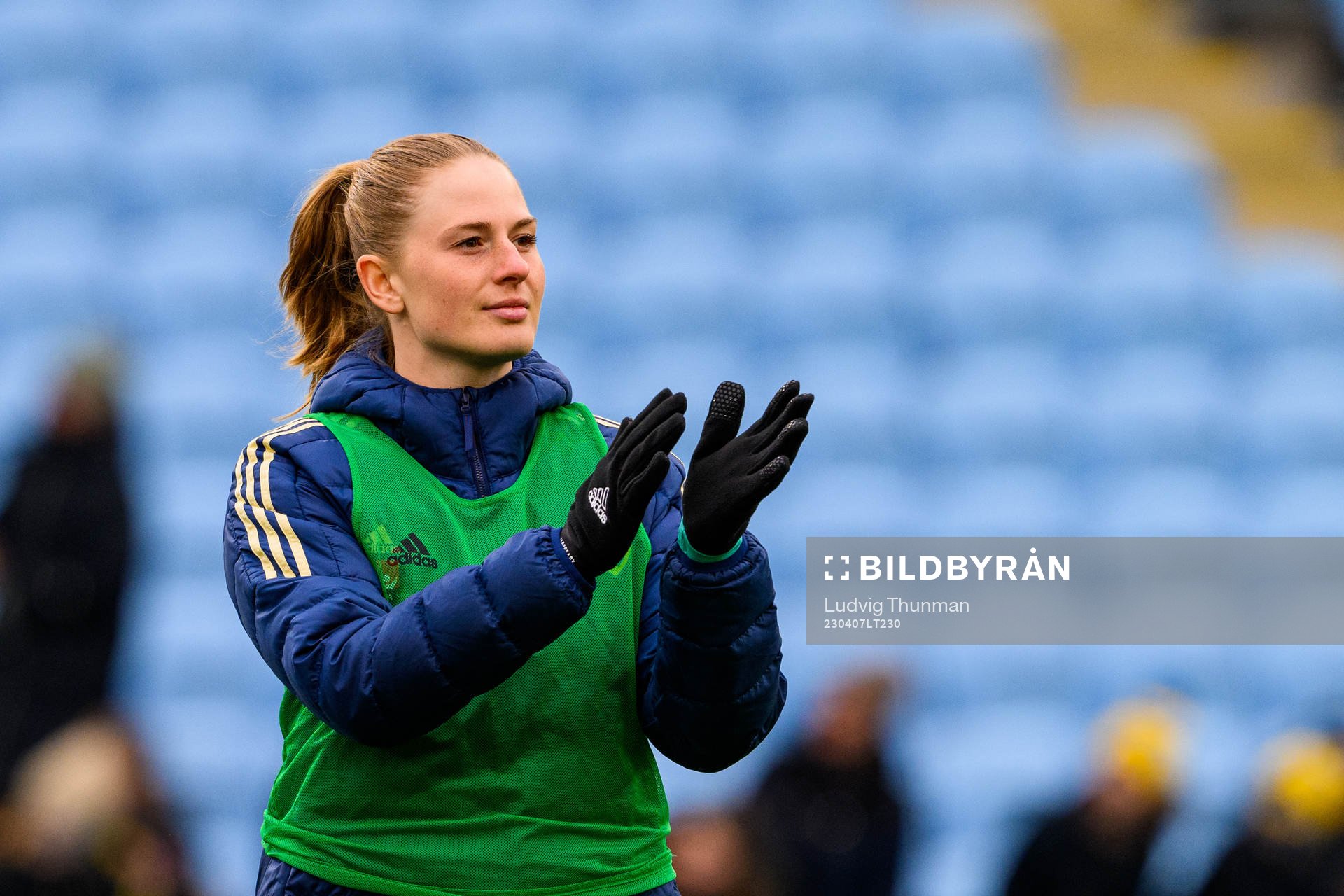Goalkeeper Tove Enblom of Sweden