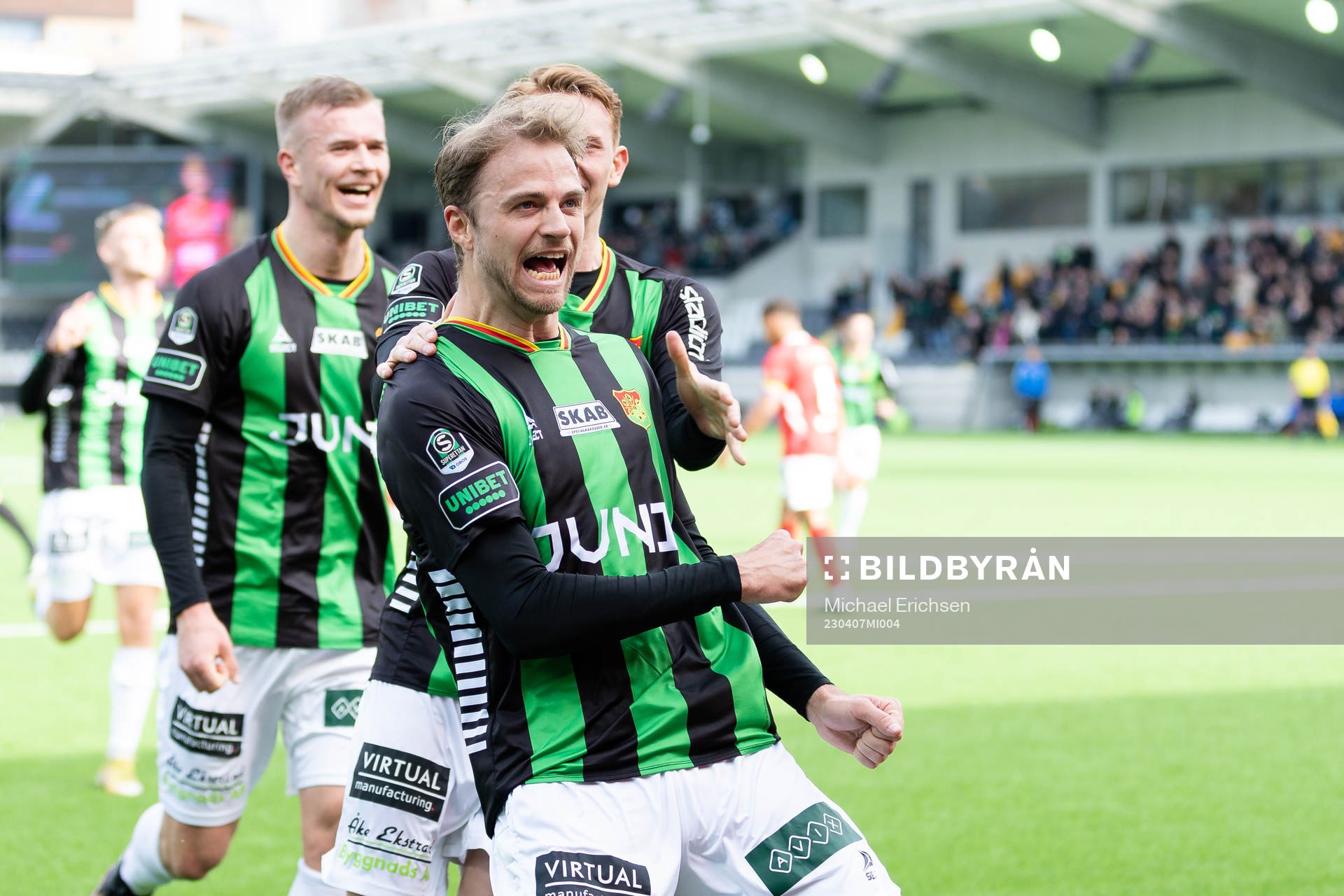 GAIS Gustav Lundgren jublar