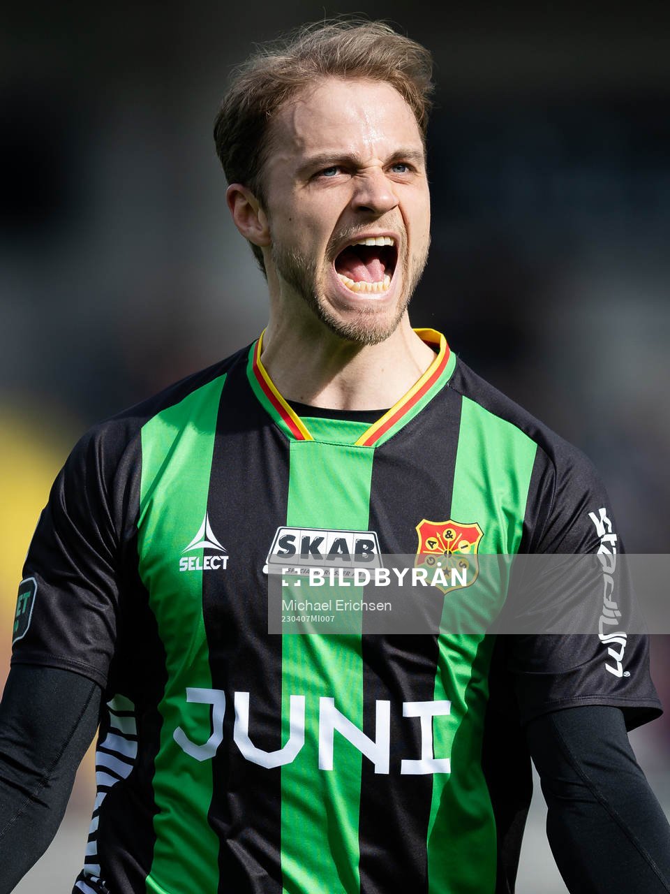 GAIS Gustav Lundgren jublar