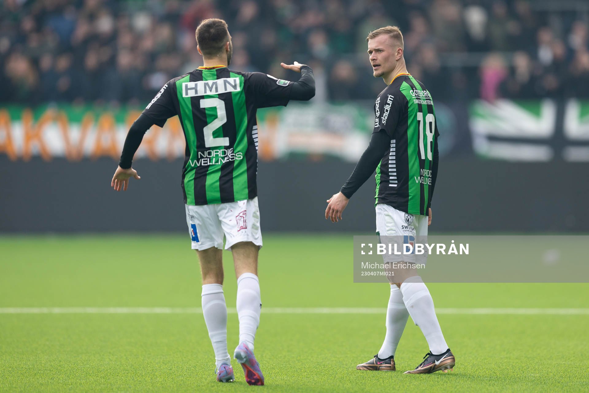 GAIS Alexander Ahl Holmström jublar