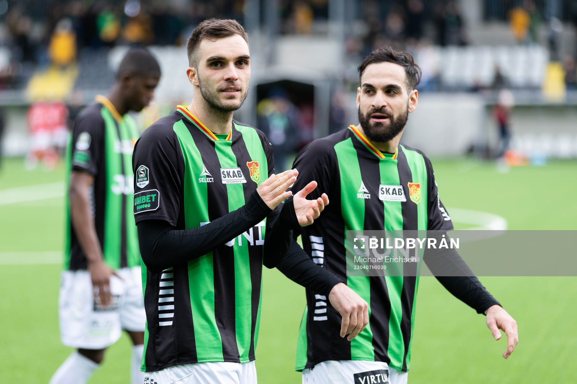 GAIS Egzon Binaku och Mervan Celik