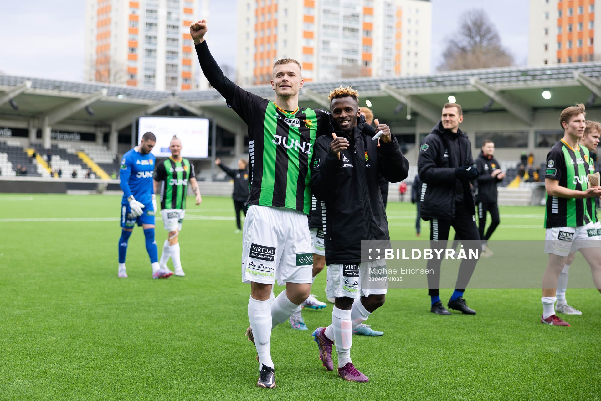 GAIS Alexander Ahl Holmström och Richard Emeka Friday