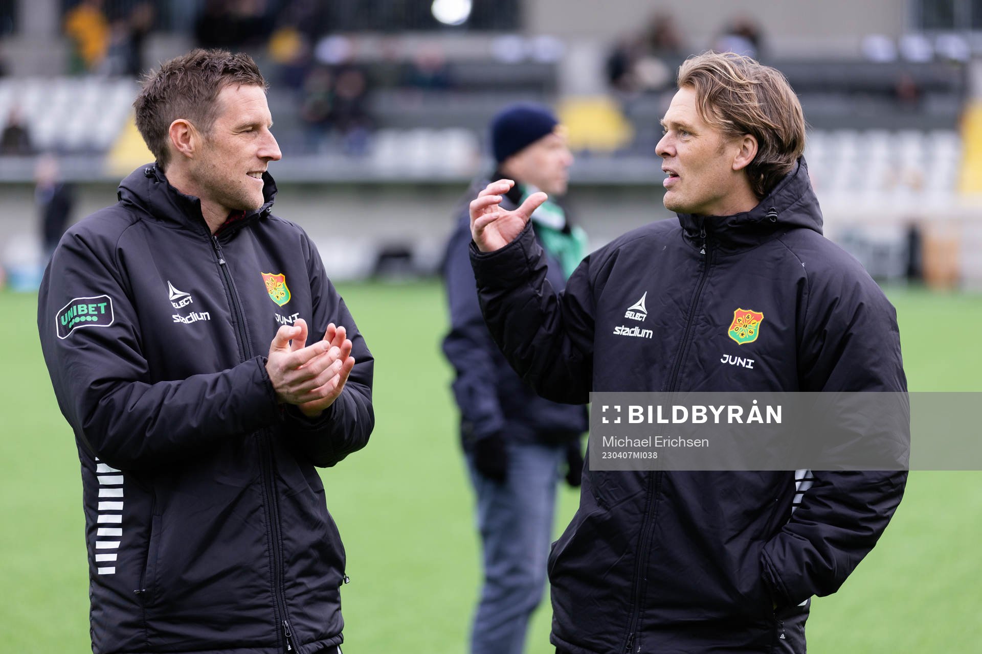 GAIS assisterande tränare Kenneth Gustafsson och tränare