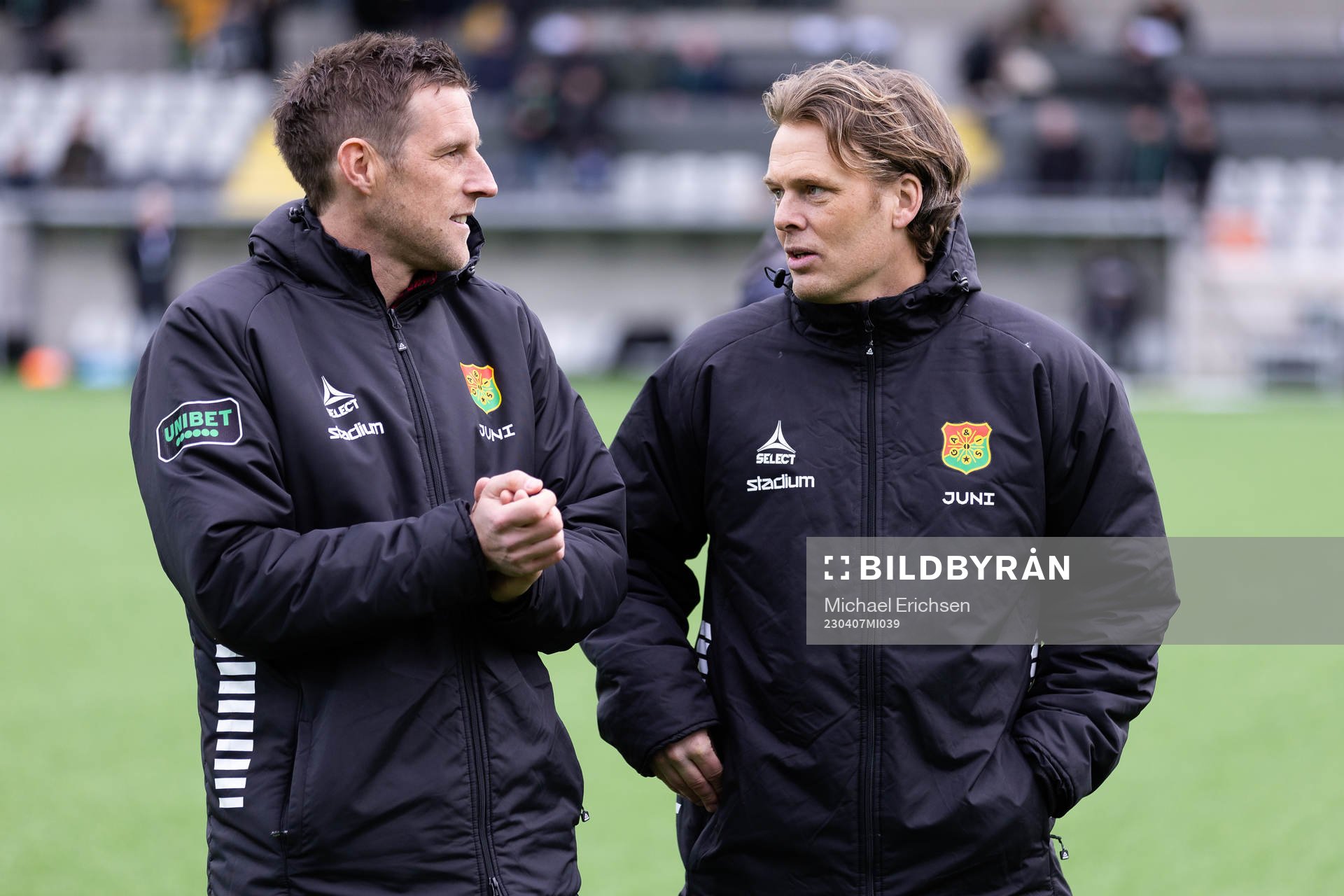 GAIS assisterande tränare Kenneth Gustafsson och tränare
