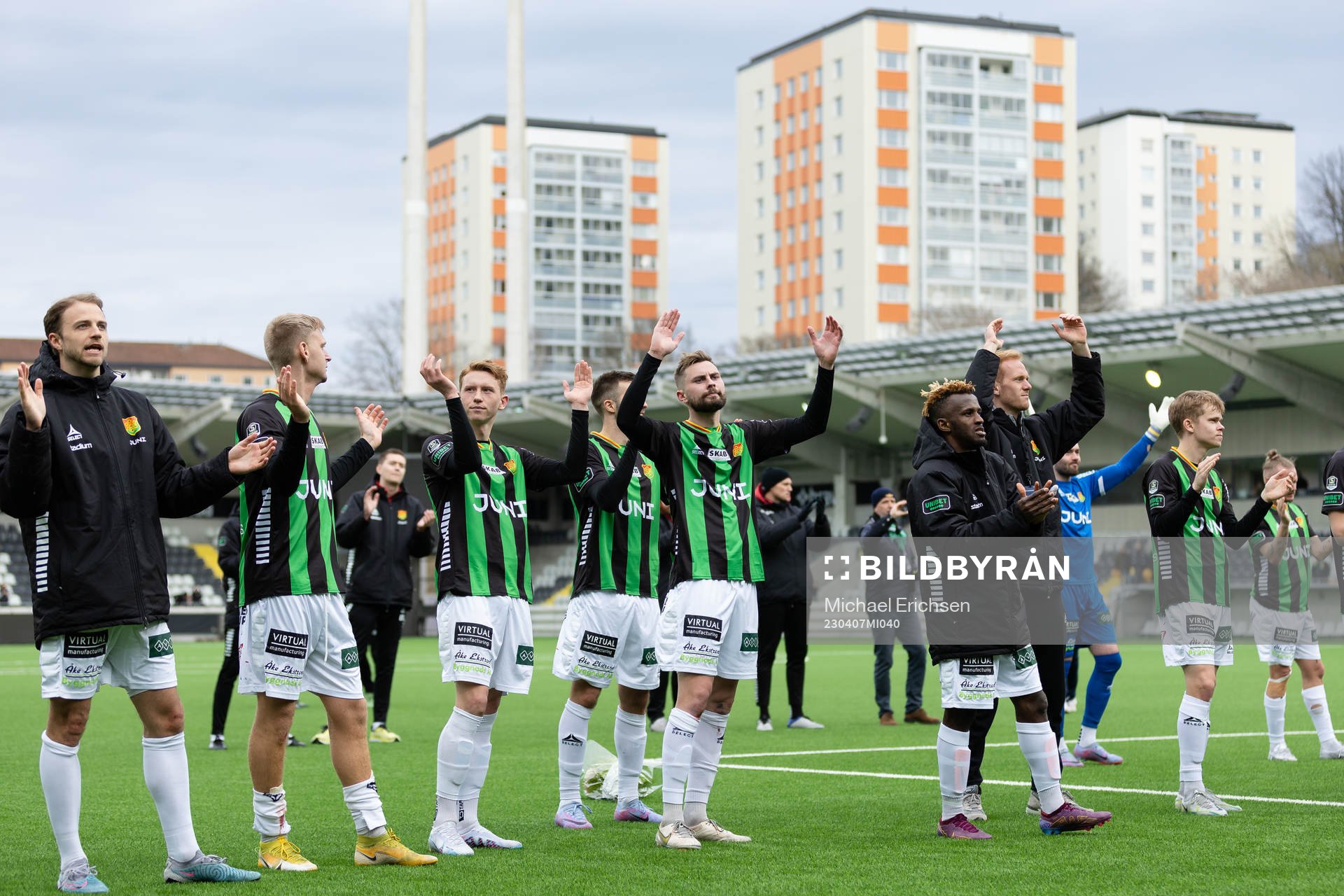 GAIS jublar och tackar publiken