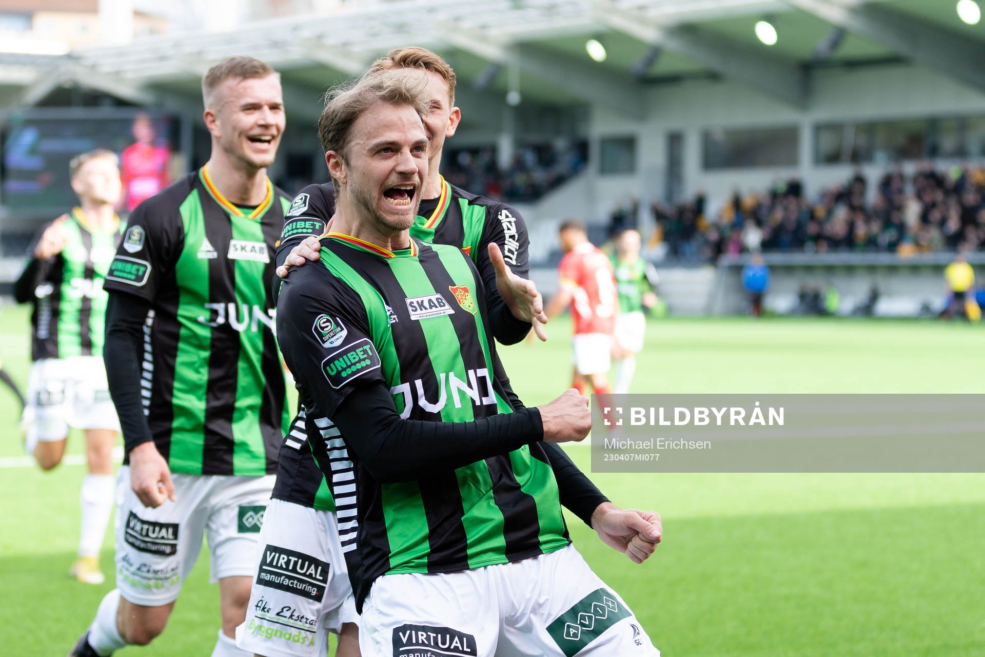 GAIS Gustav Lundgren jublar