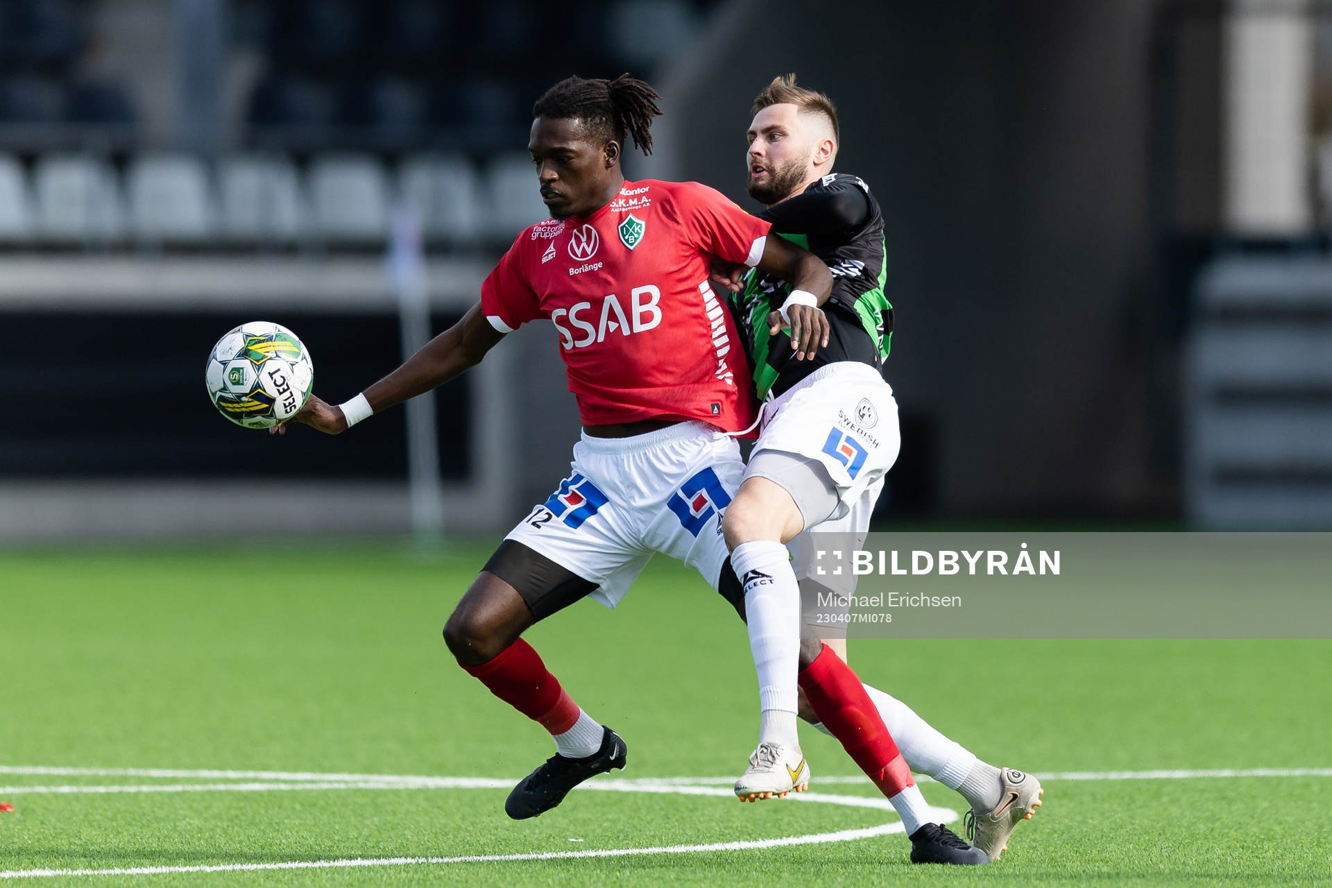 Brages Ieltsin Jeronimo Semedo Camoes och GAIS Axel Norén