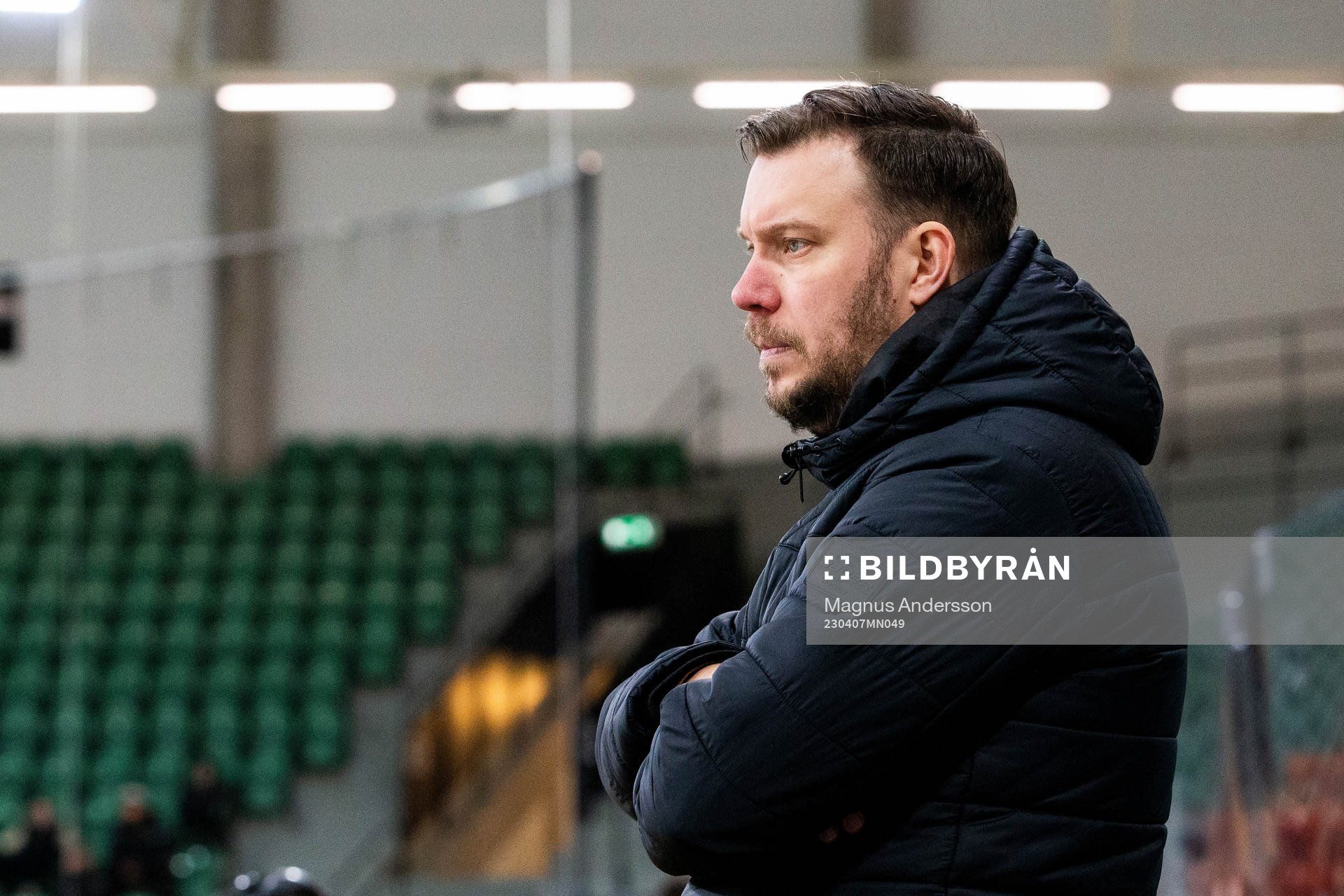 Brynäs assisterande tränare Fredrik Lundberg