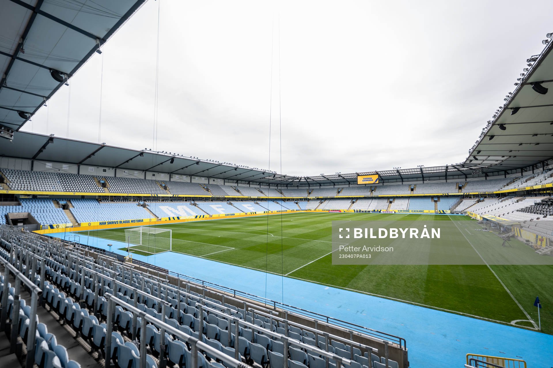 General view of Eleda Stadion