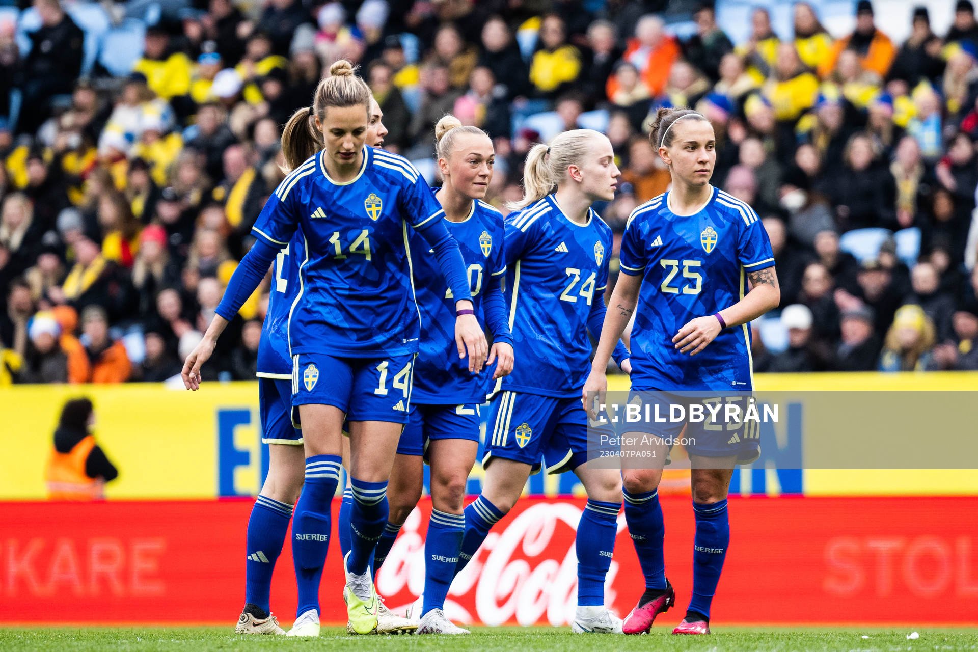 Nathalie Björn, Hanna Bennison, Anna Sandberg and Julia