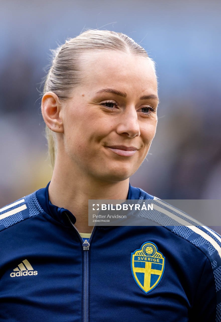 Stina Blackstenius of Sweden