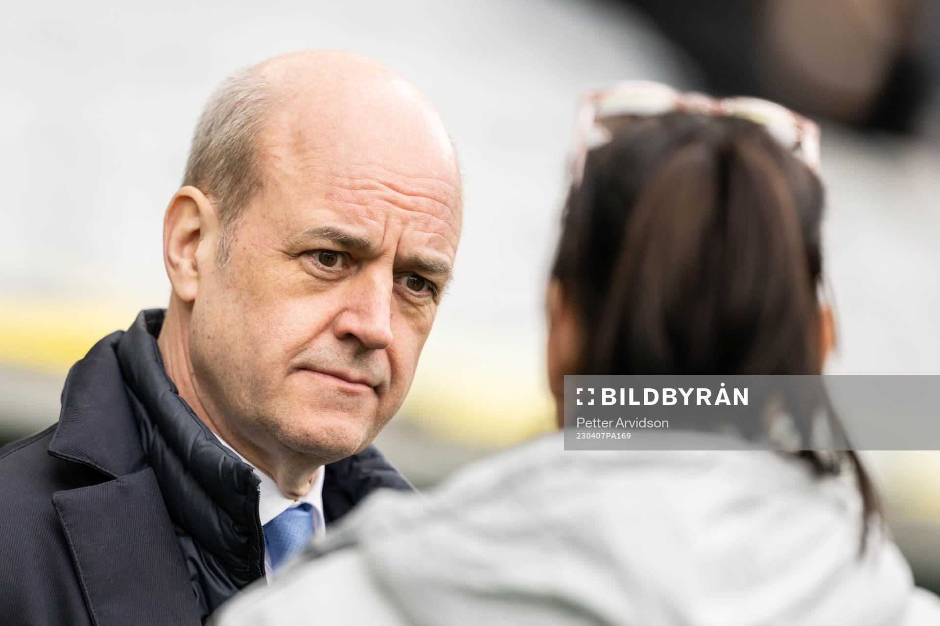 Fredrik Reinfeldt, president of the Swedish Football