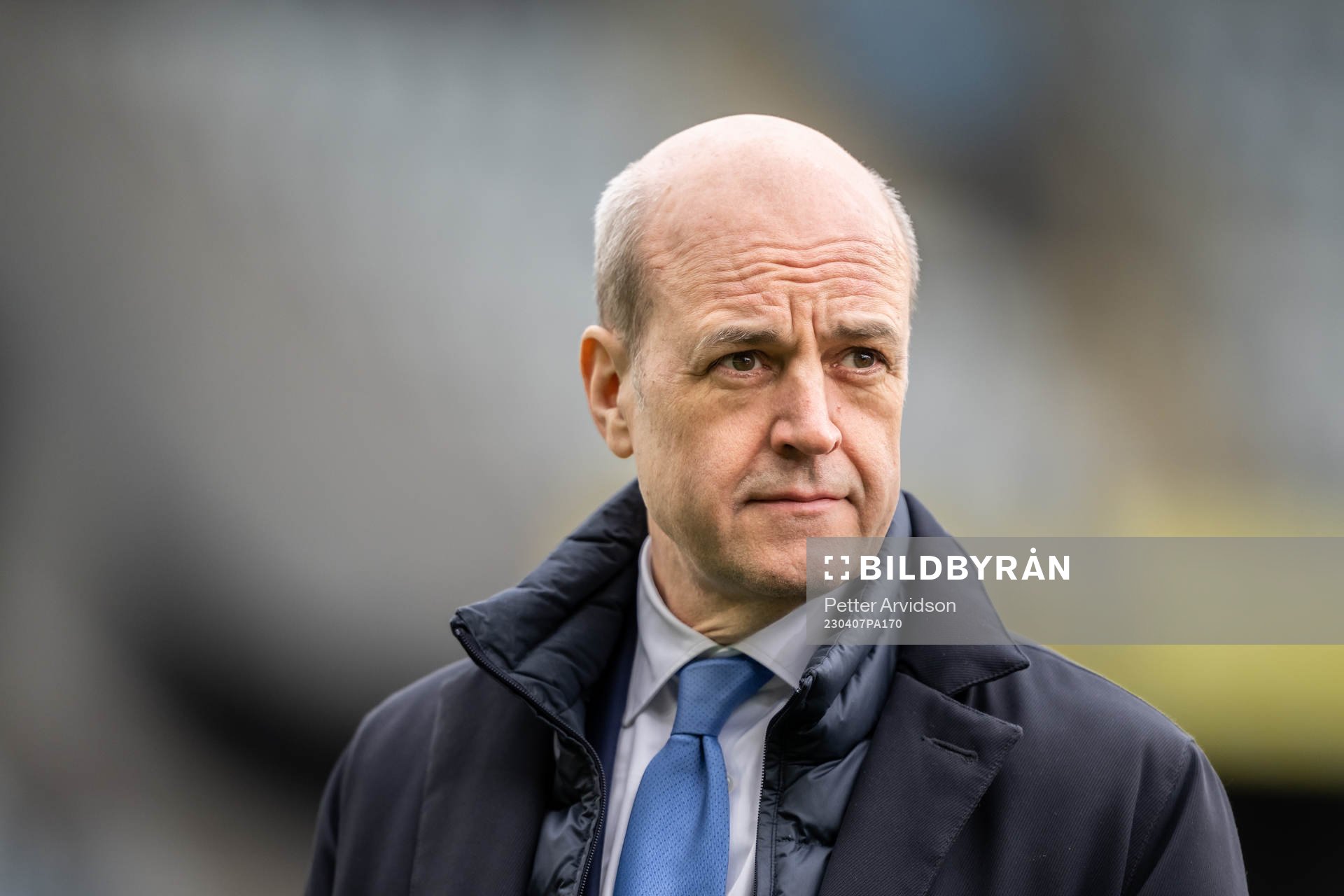 Fredrik Reinfeldt, president of the Swedish Football