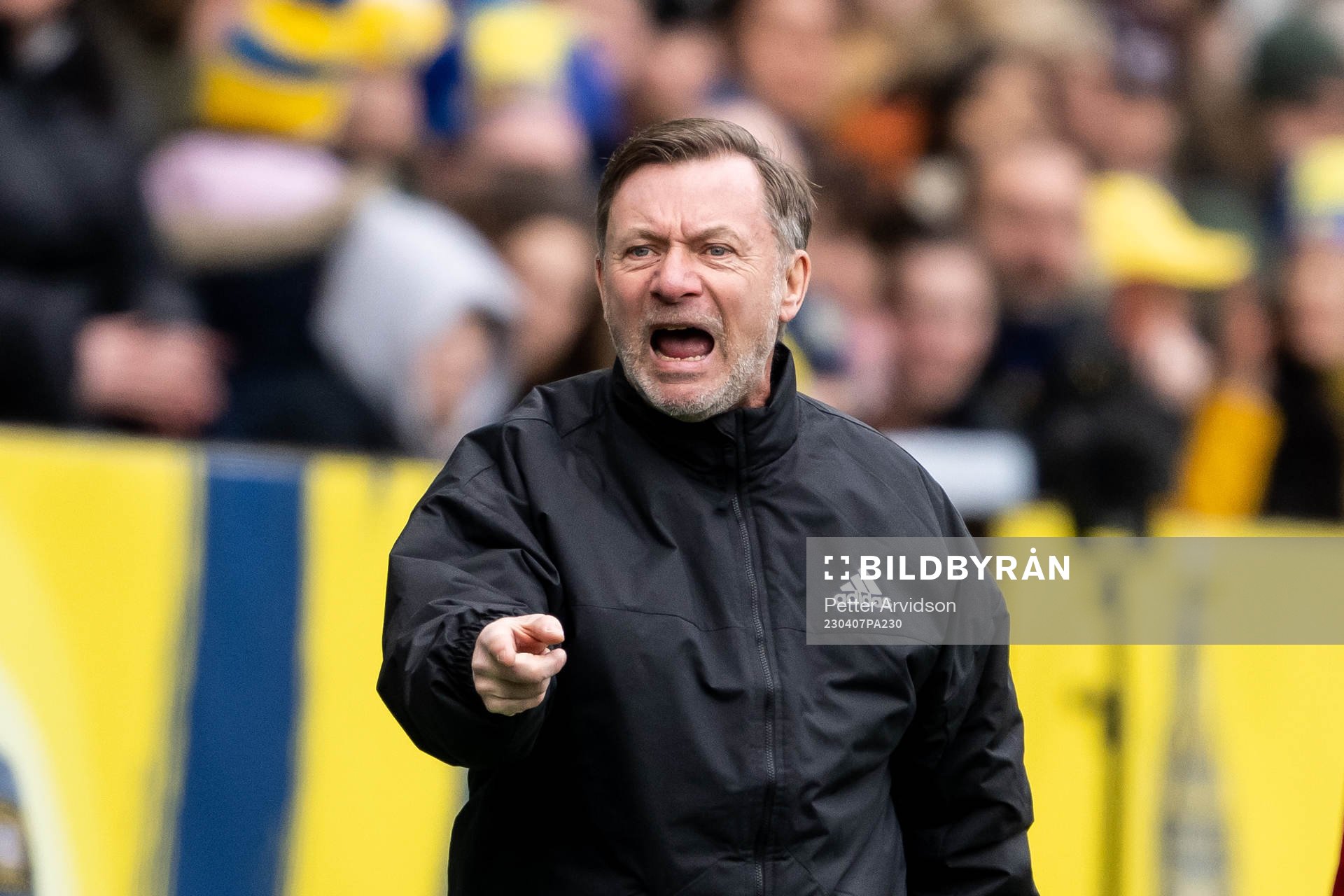 Head coach Peter Gerhardsson of Sweden