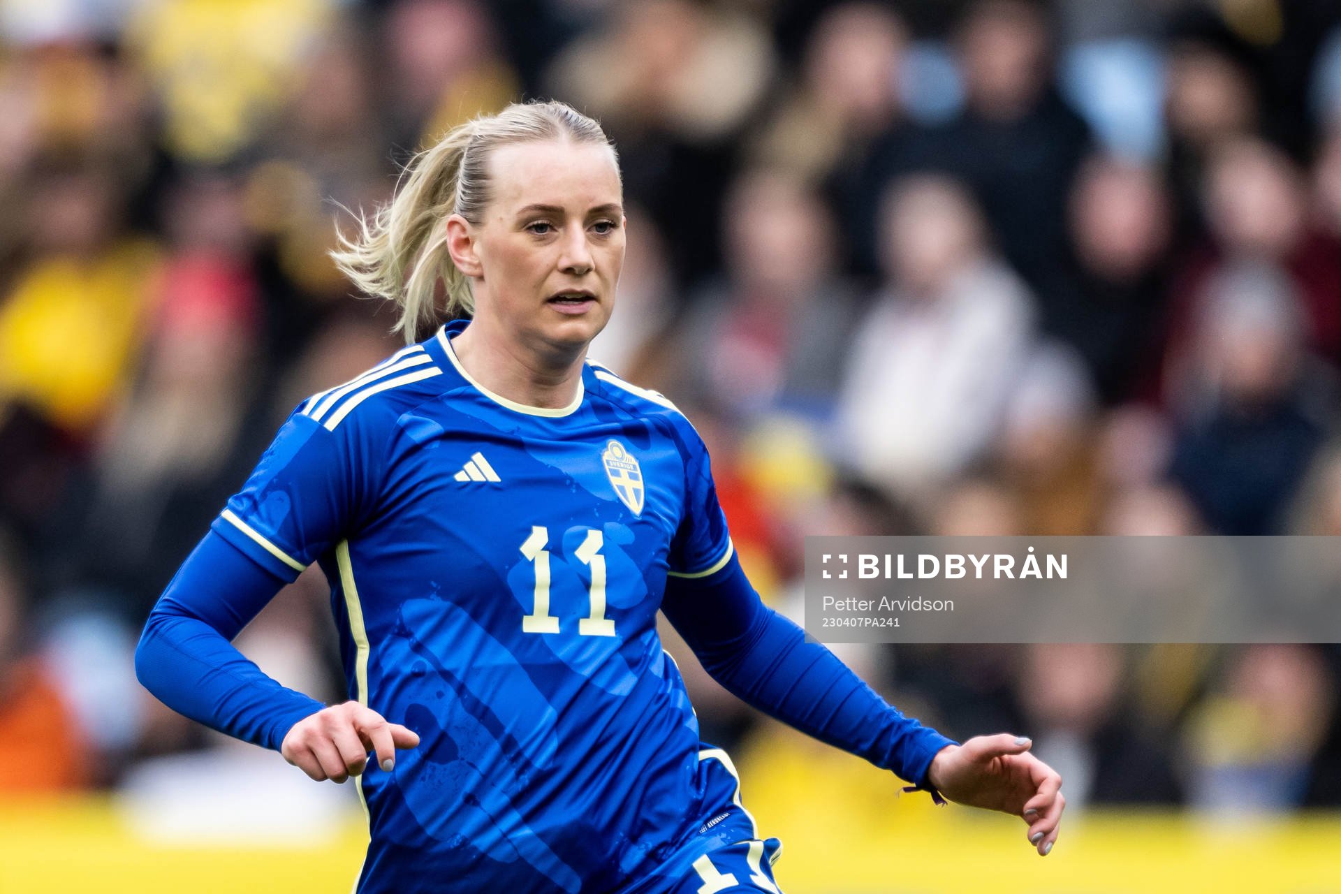 Stina Blackstenius of Sweden
