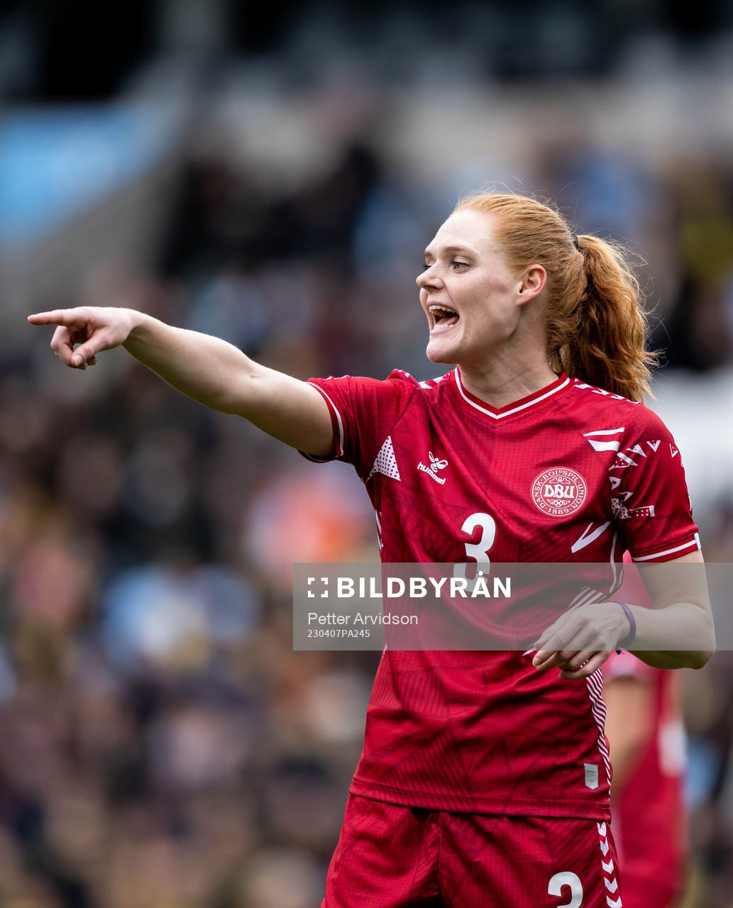 Stine Ballisager of Denmark