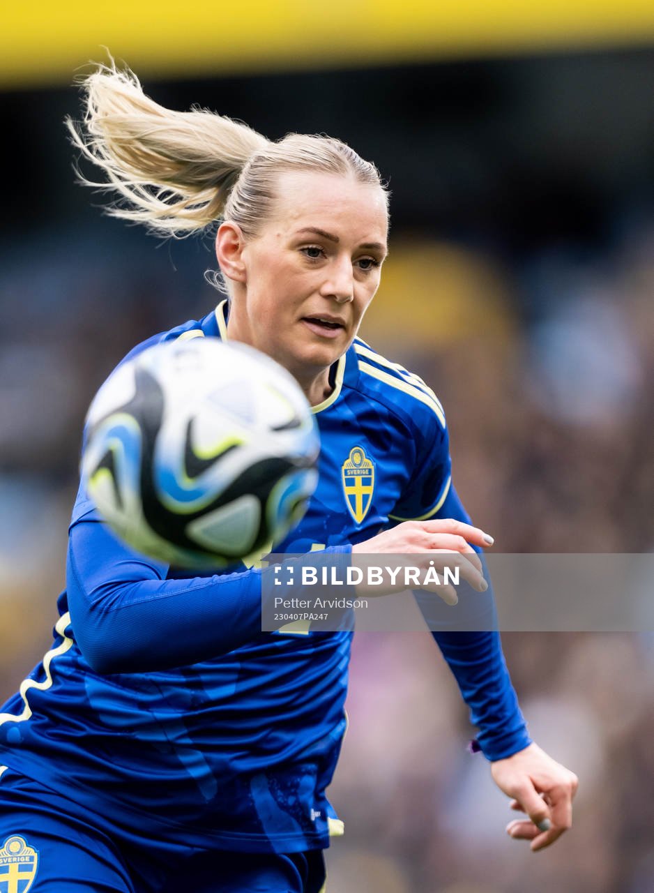 Stina Blackstenius of Sweden