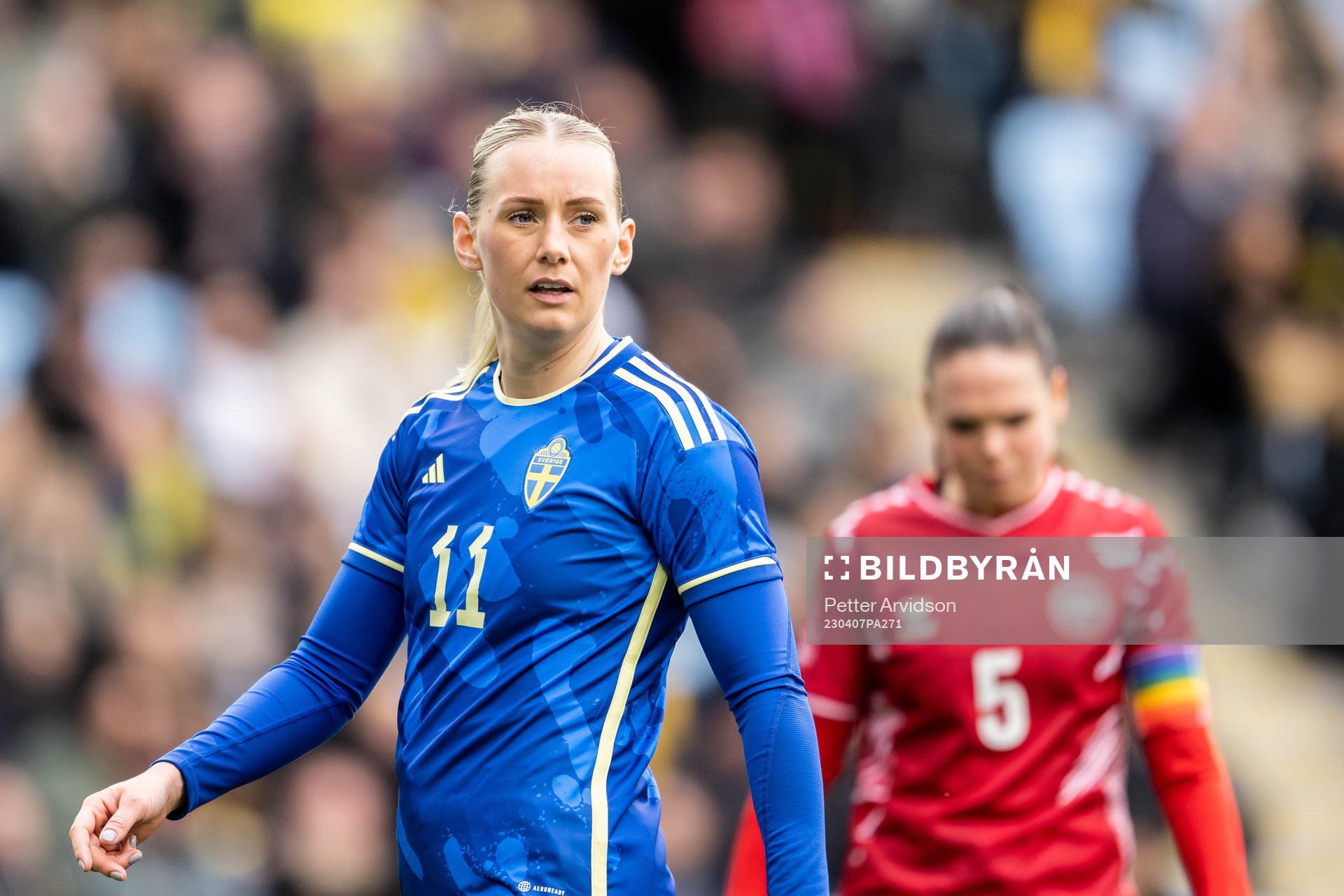 Stina Blackstenius of Sweden