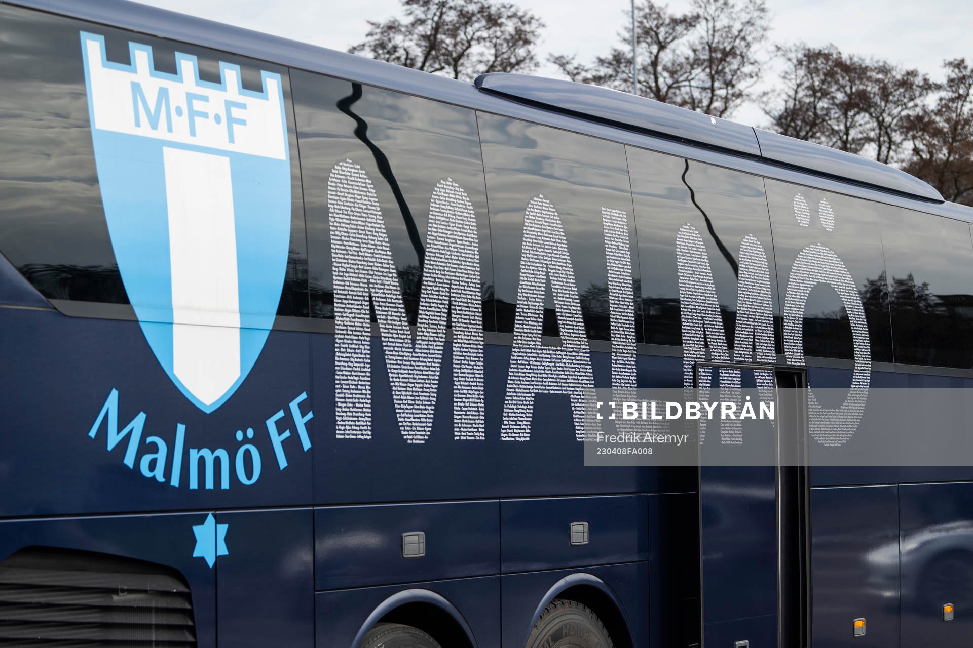 Malmö FFs spelarbuss