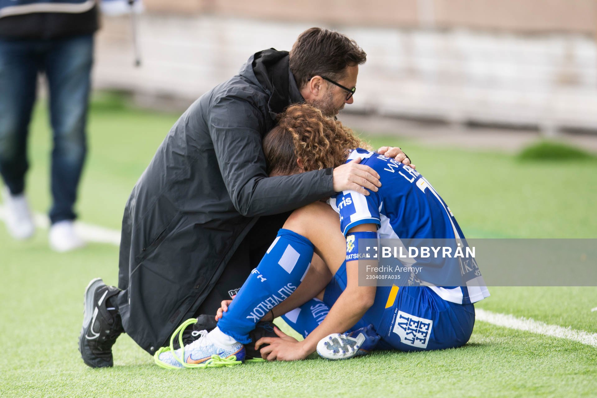IFK Göteborgs huvudtränare Peter Svanström och Malva